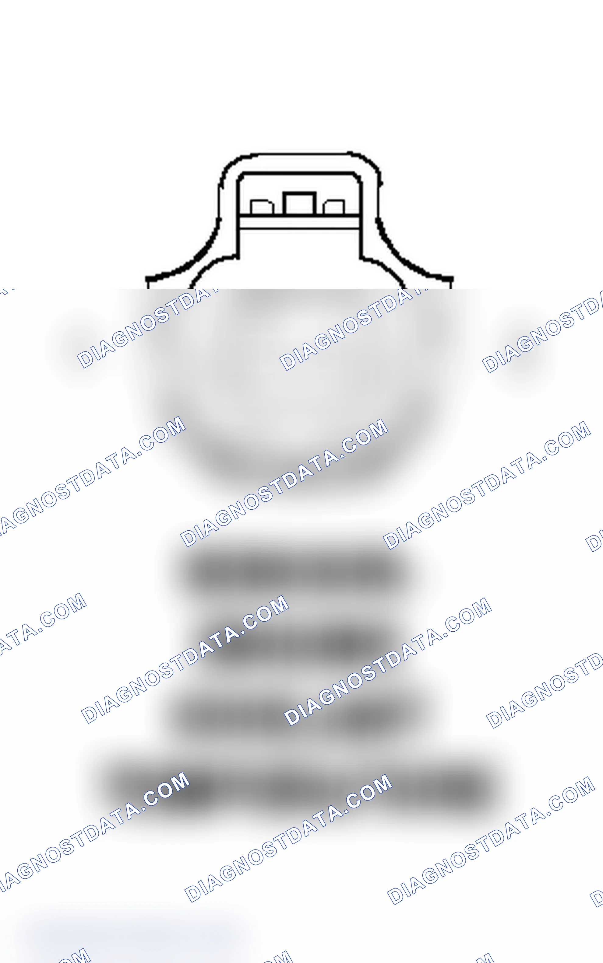 Scheme 52: Engine Coolant Temperature Sensor Connector End View