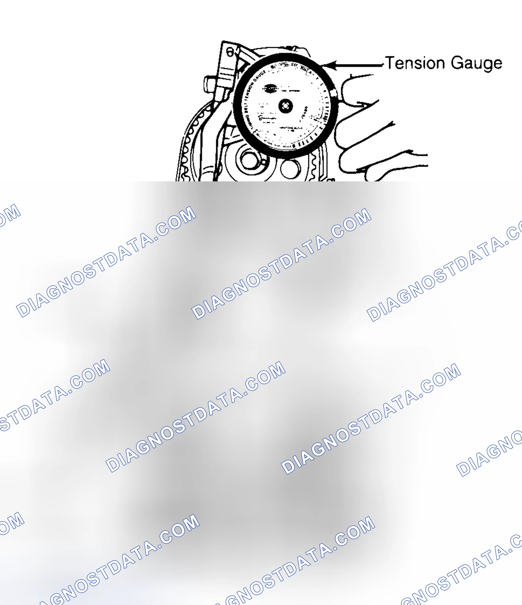 Scheme 3: Adjusting Typical Timing Belt Tension