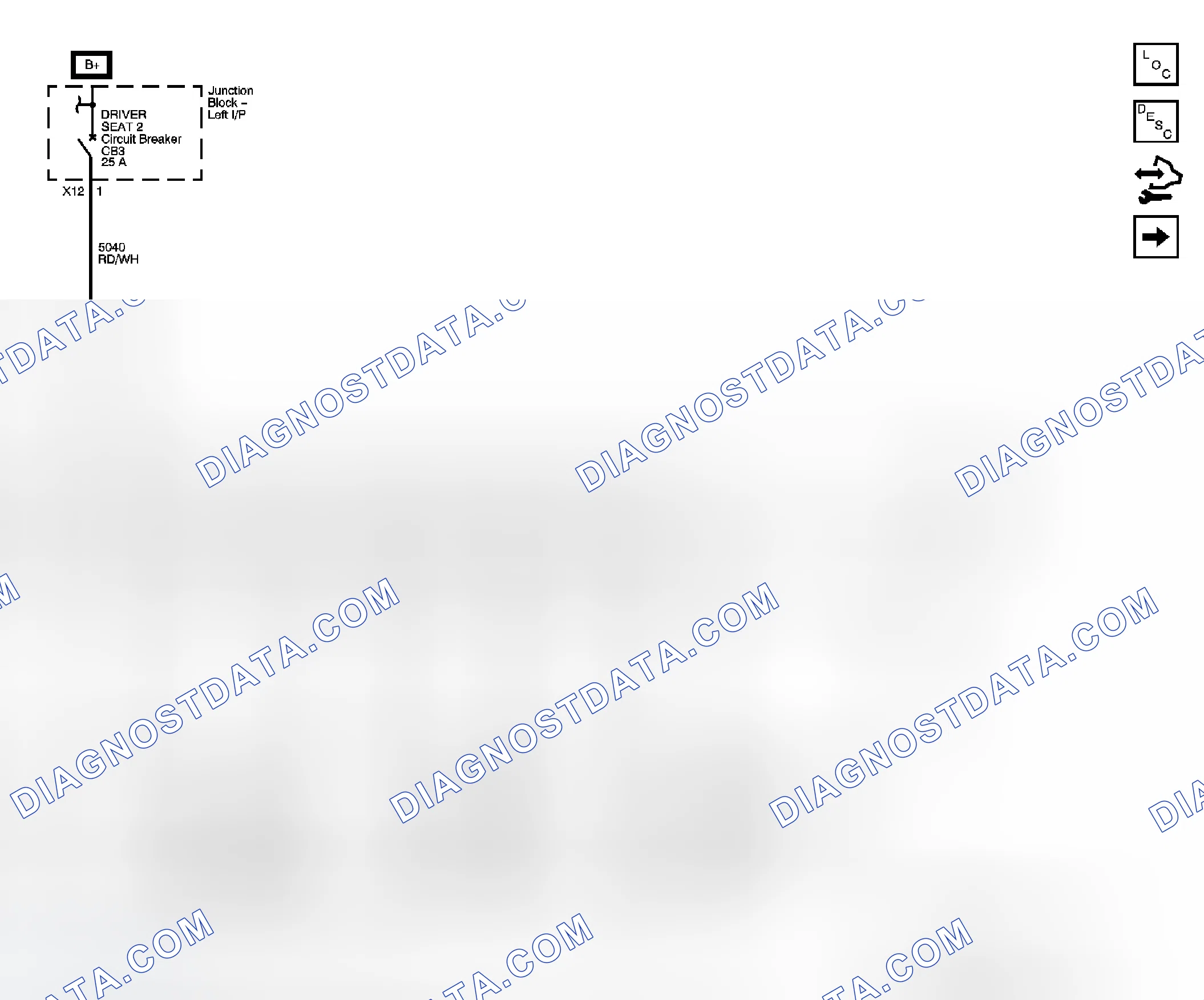 Scheme 66: Driver Seat Schematics