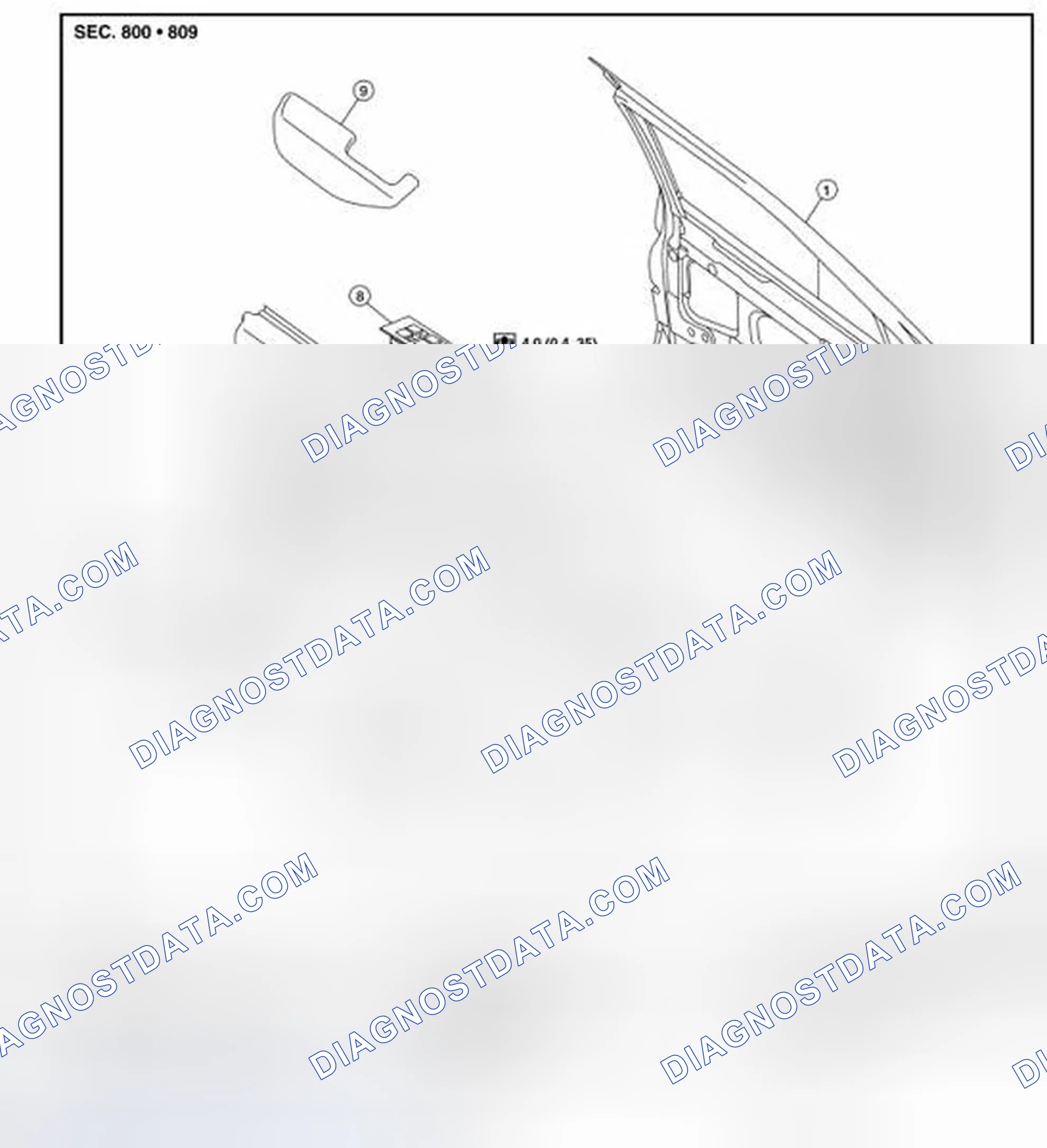 Scheme 33: FRONT DOOR