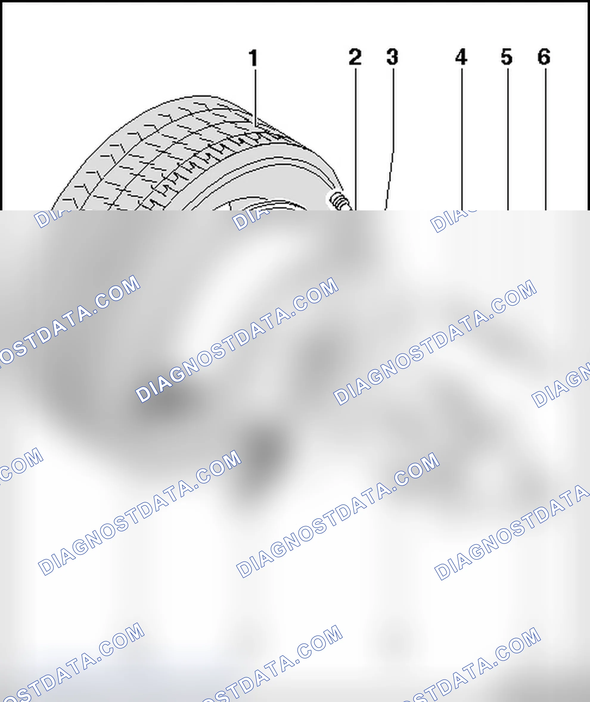Scheme 157: LIGHT ALLOY WHEELS COMPONENT OVERVIEW