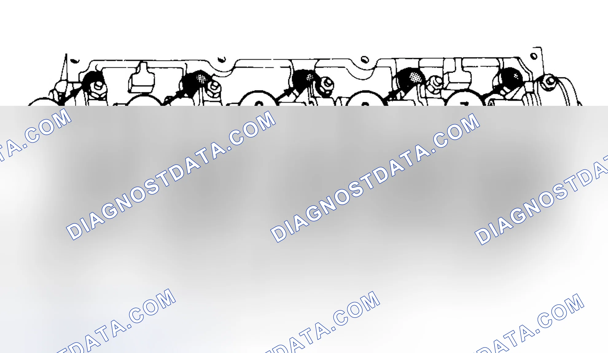 Scheme 7: Typical Cylinder Head Tightening or Loosening Sequence