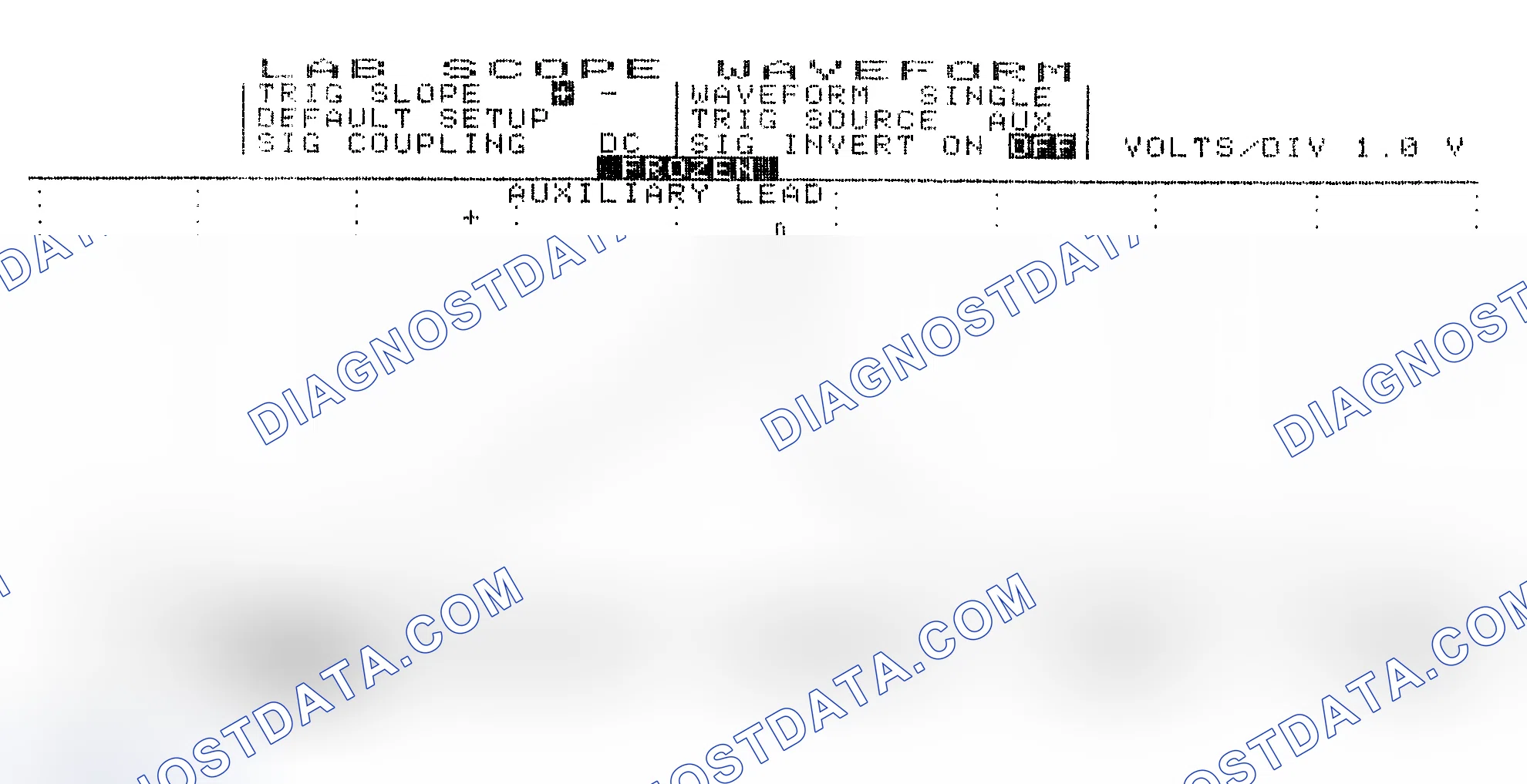 Scheme 19: Single Injector w/Excessive Current Flow - Current Pattern
