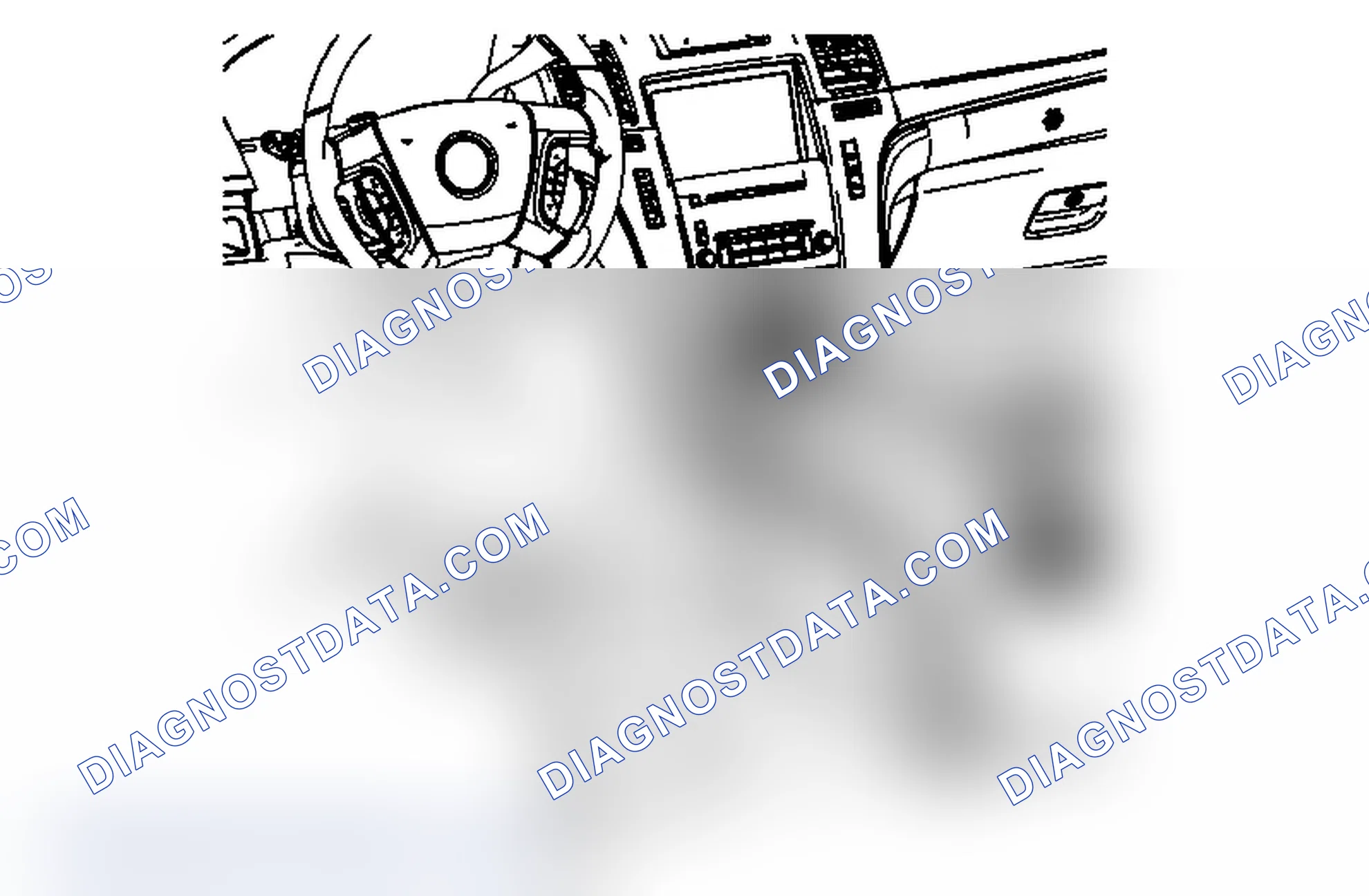 Scheme 178: Front Floor Console Side Trim Panel Replacement - Left Side (Cadillac)