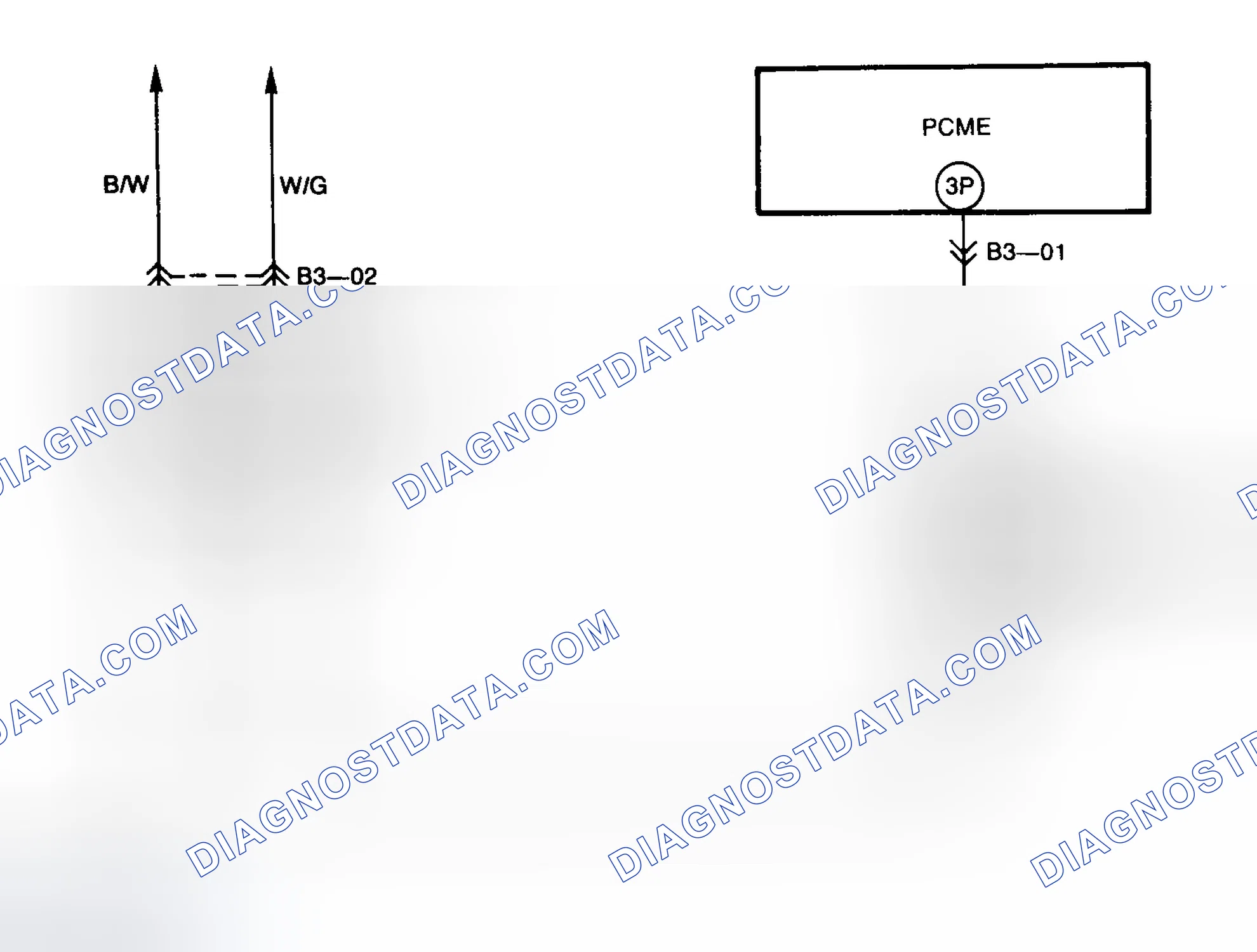 Scheme 64: Trouble Code No. 28 Schematic (Solenoid Valve - EGR Vacuum)