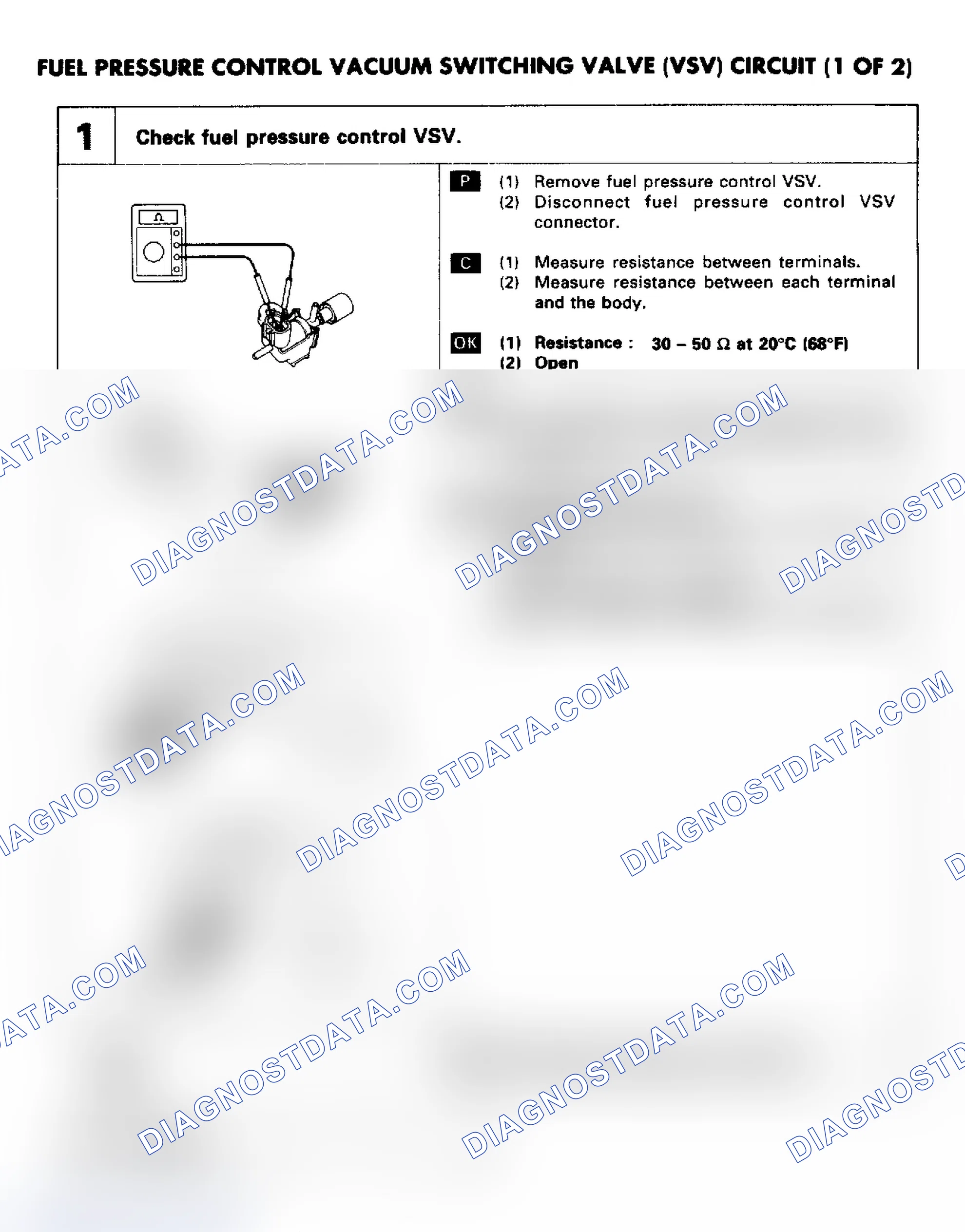 Scheme 56: Fuel Pressure Control Vacuum Sw. Valve Circuit (1 of 2)