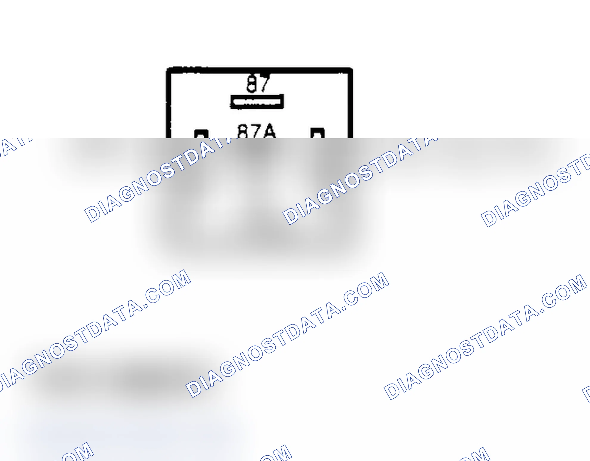 Scheme 283: Identifying High Speed Fuel Pump (HFP) Relay Terminals