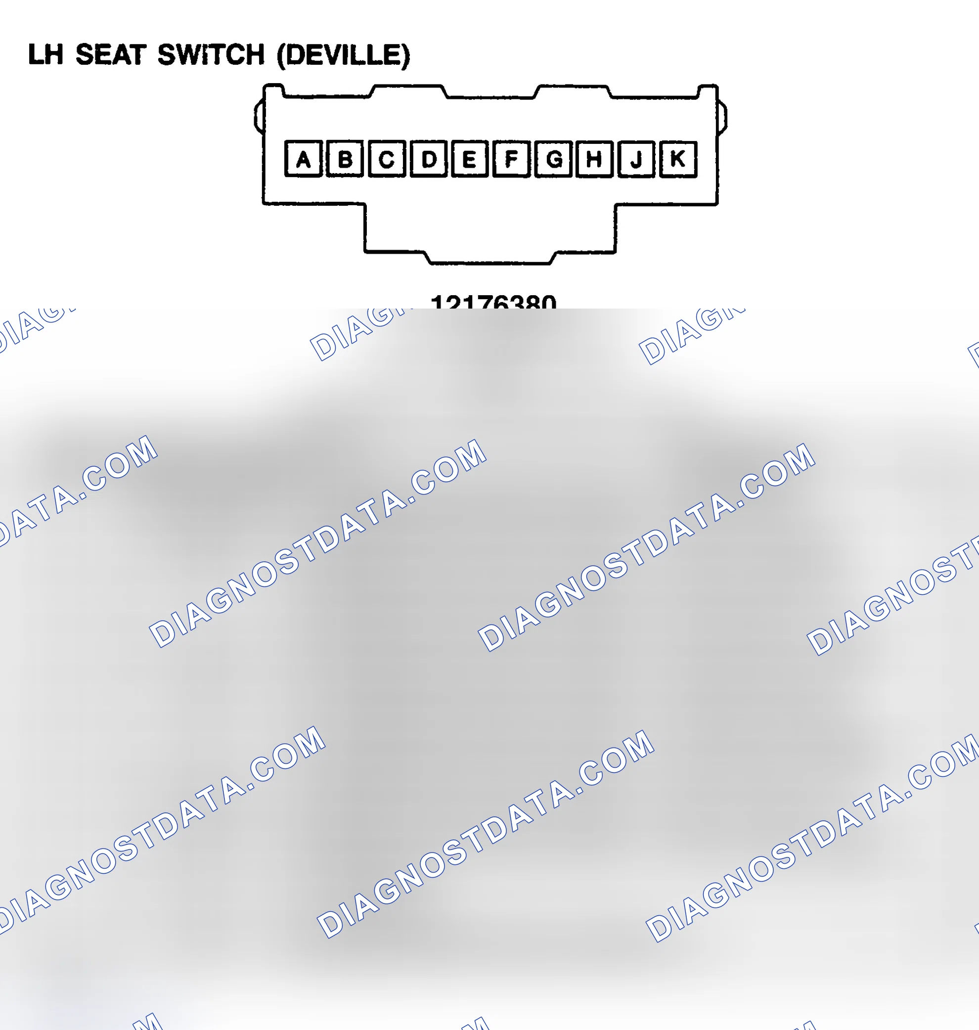 Scheme 220: SEAT SWITCH - LEFT-HAND (DEVILLE)