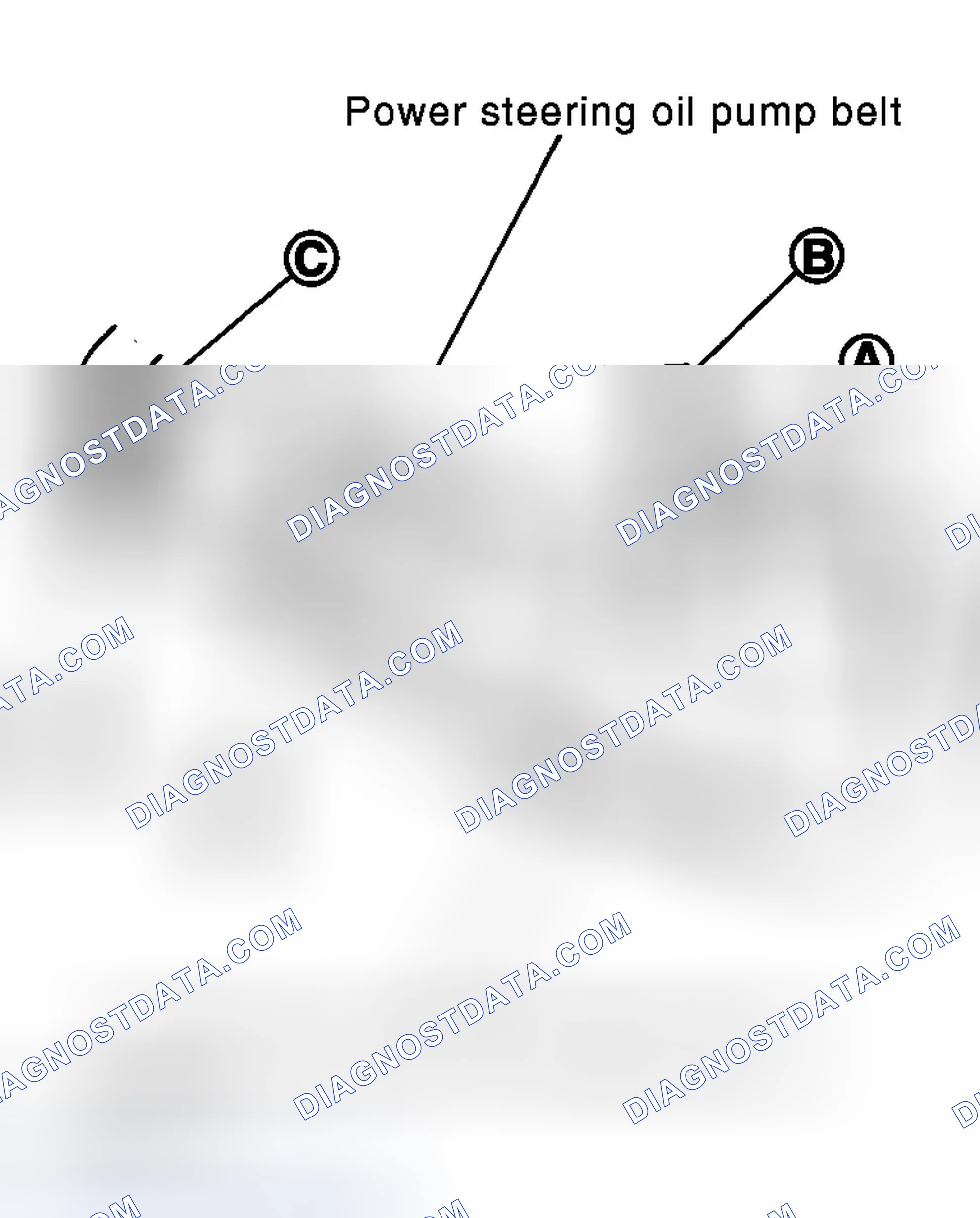 Scheme 3: ALTERNATOR AND A/C COMPRESSOR BELT
