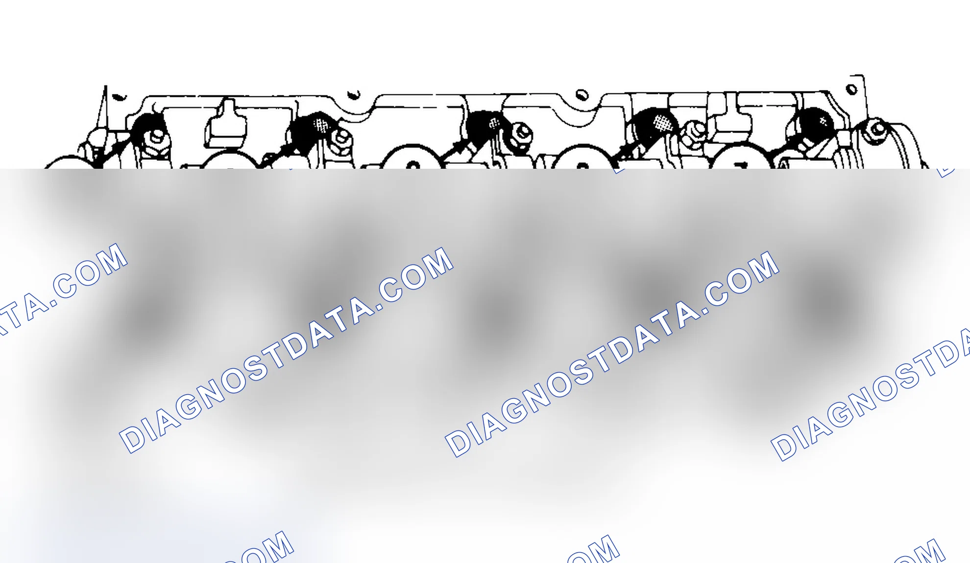Scheme 3: Typical Cylinder Head Tightening or Loosening Sequence