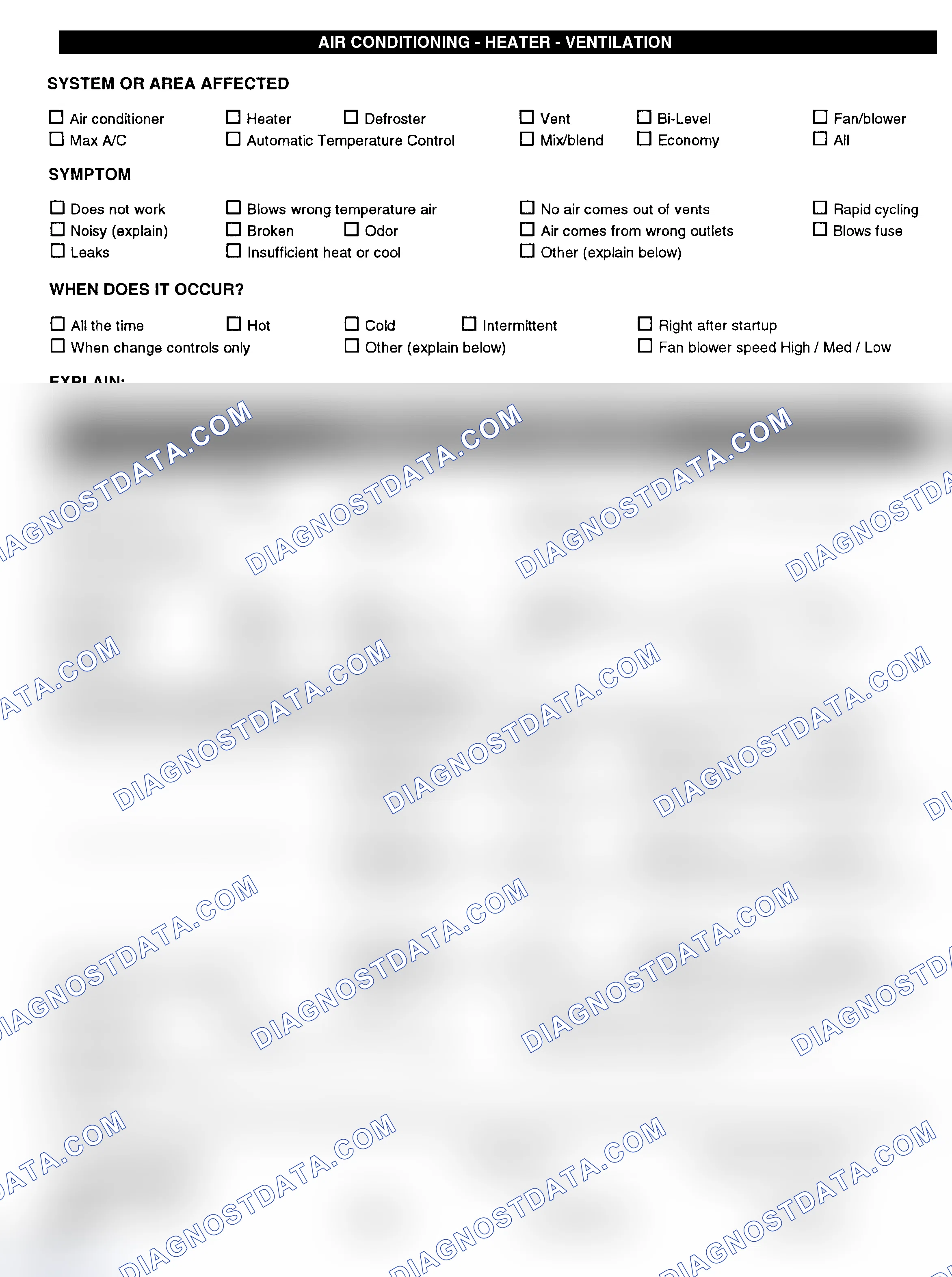 Scheme 4: Symptom Check List - Page 3