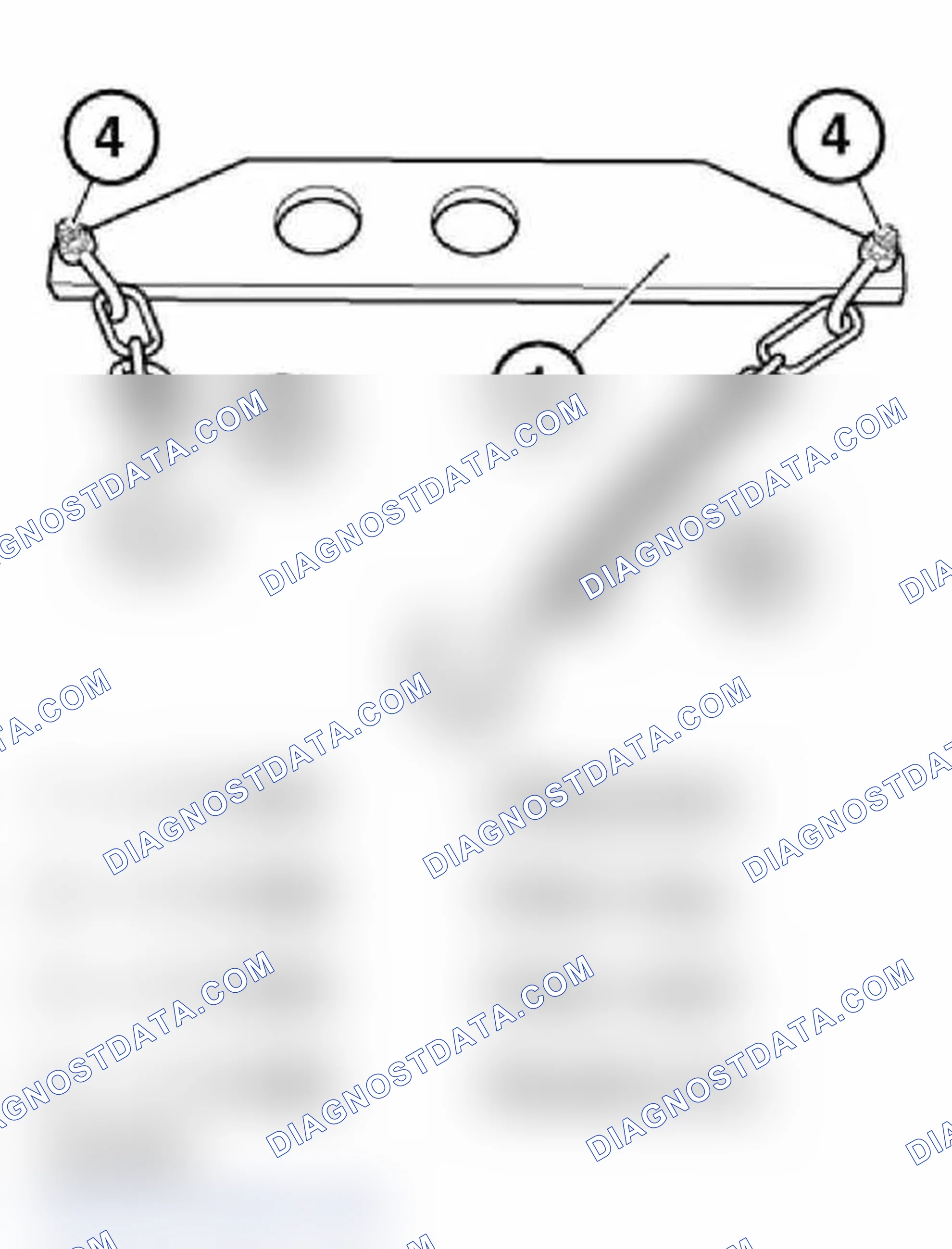 Scheme 386: 11 0 000 Engine lifter for removing and installing engines