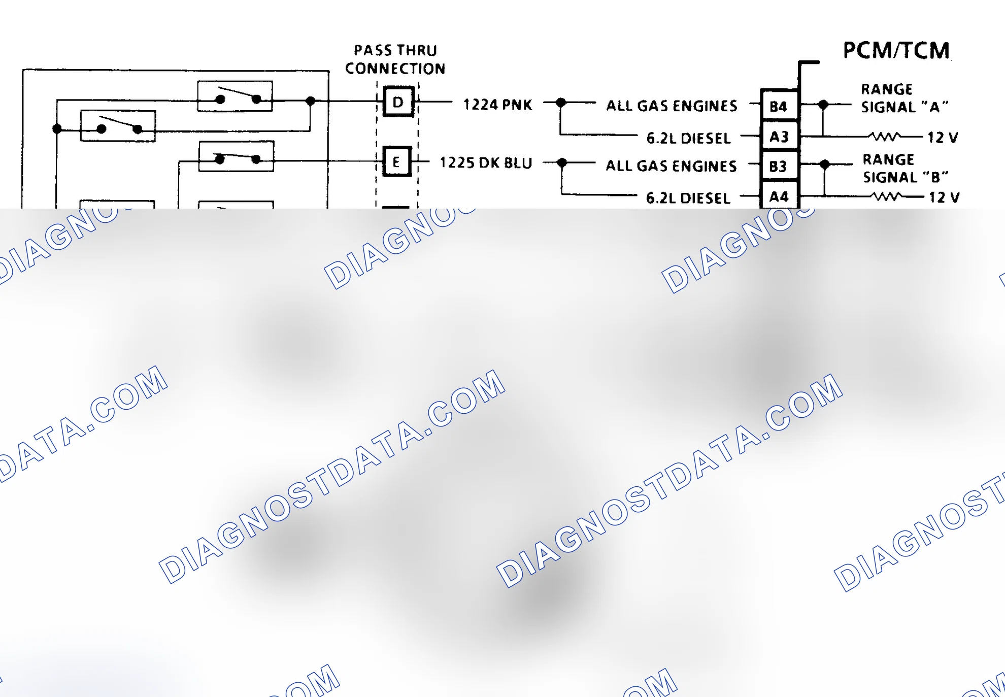 Scheme 146: Code 68 Schematic - Overdrive Ratio Error