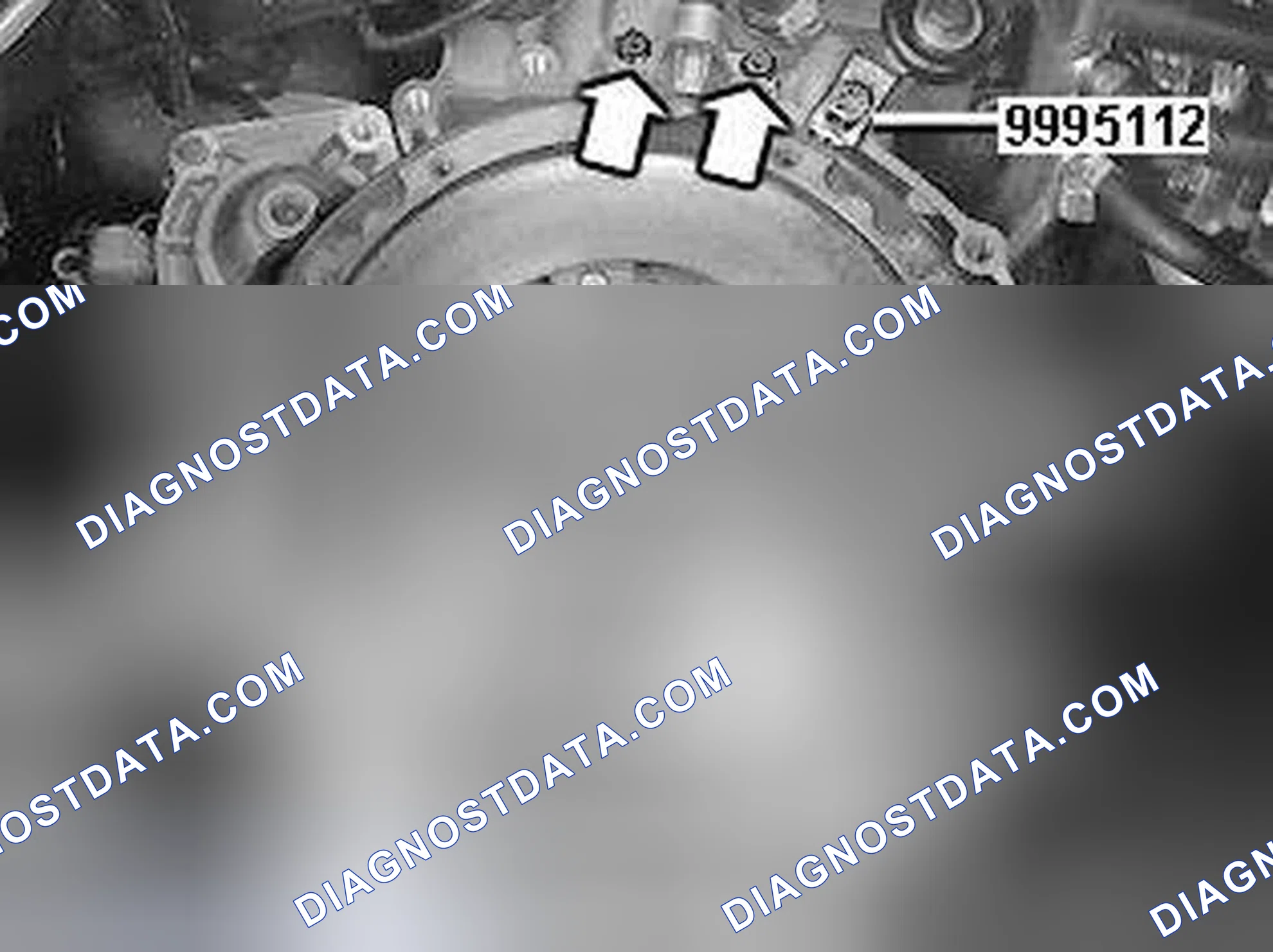 Scheme 122: Installing flywheel and carrier plate
