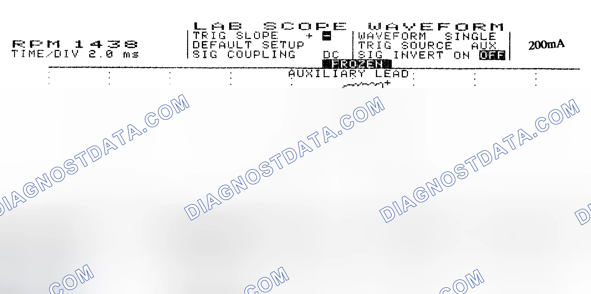 Scheme 15: Single Injector w/Normal Current Flow - Current Pattern