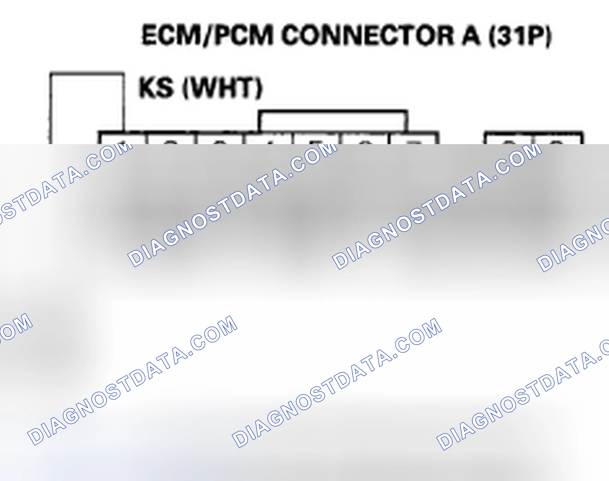 Scheme 417: DTC P0325: Knock Sensor Circuit Malfunction