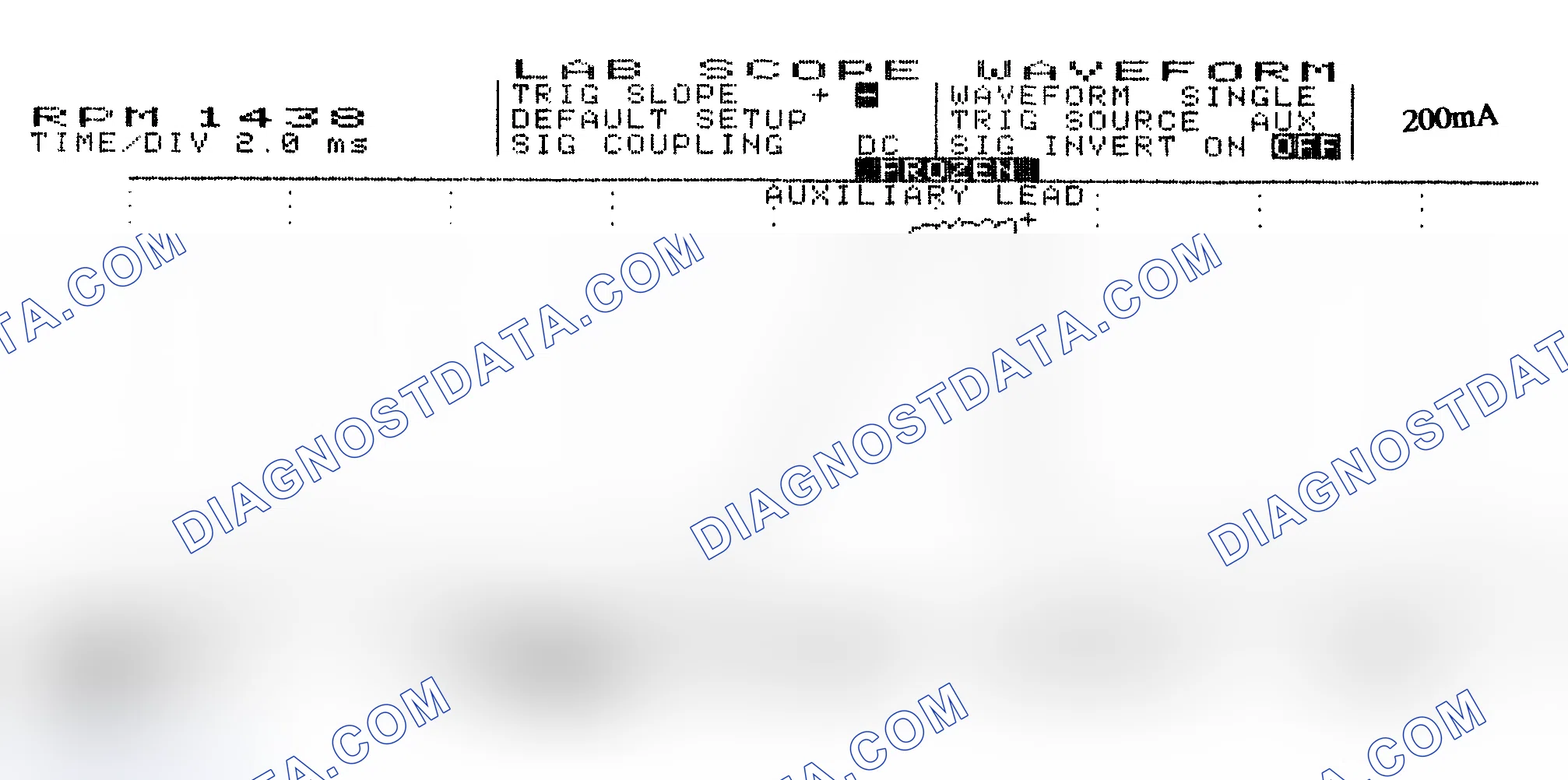 Scheme 15: Single Injector w/Normal Current Flow - Current Pattern