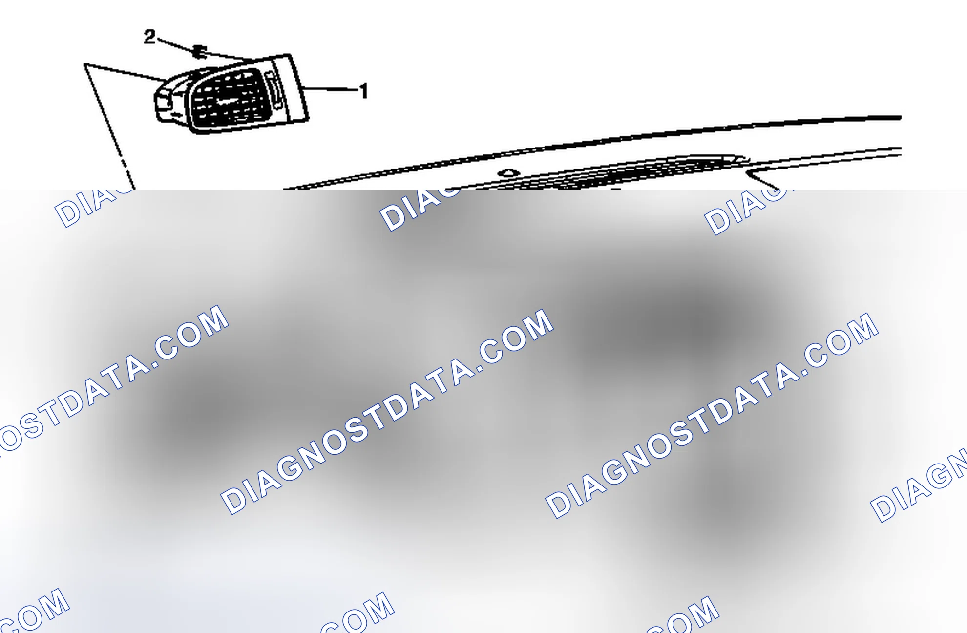 Scheme 30: Instrument Panel Outer Air Outlet Deflector Replacement - Left Side (Except Cadillac)