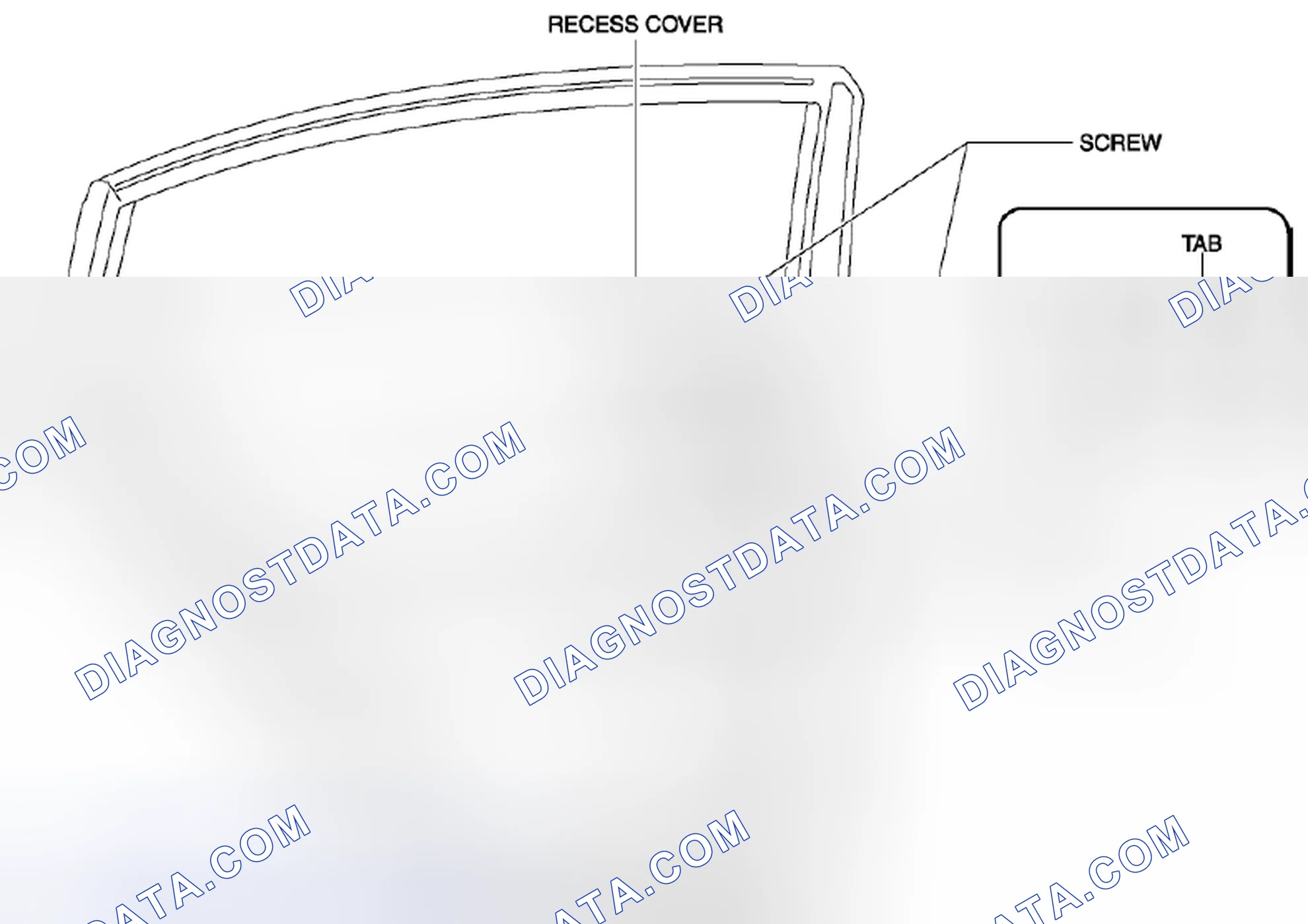 Scheme 67: REAR DOOR TRIM REMOVAL/INSTALLATION