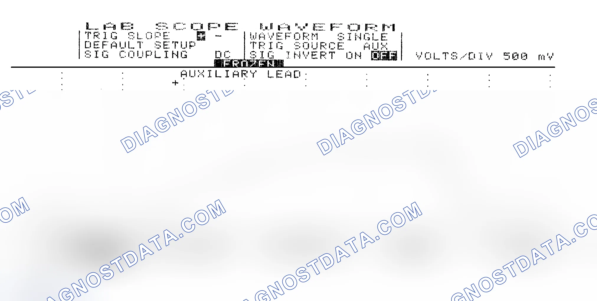 Scheme 14: Single Injector w/Excessive Current Flow - Current Pattern