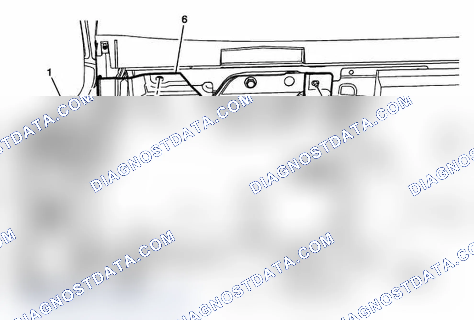 Scheme 5: Underbody Rear Air Deflector Replacement - Right Side