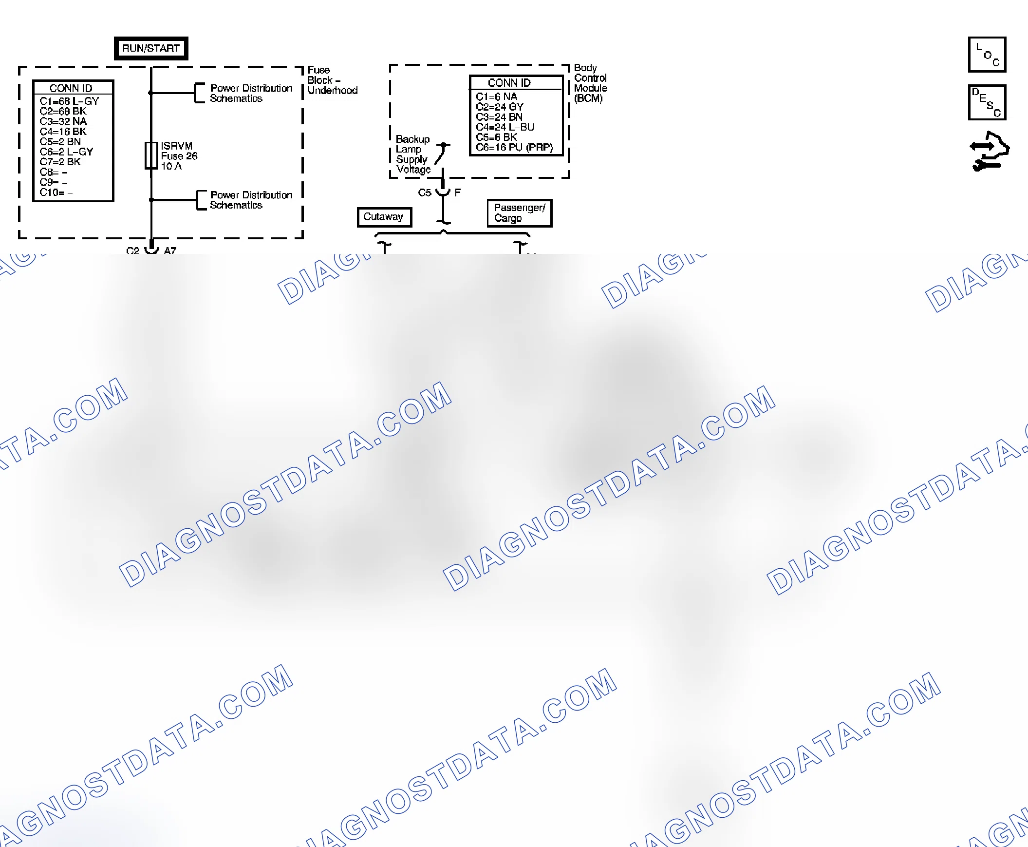 Scheme 1: Inside Rearview Mirror Schematics