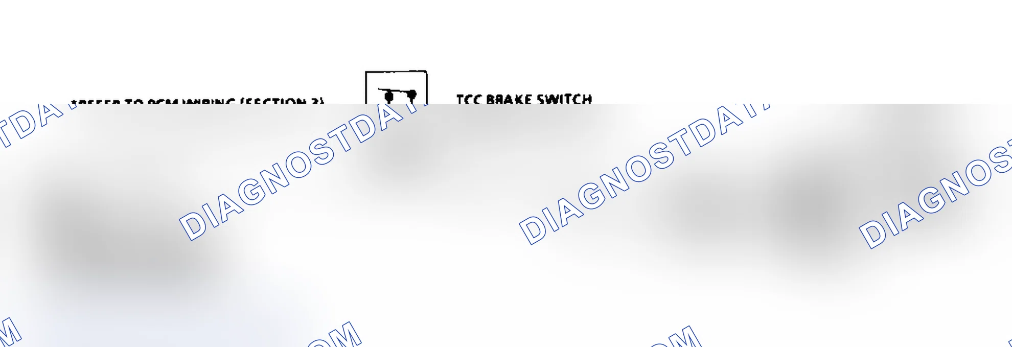 Scheme 431: Codes 37/38 Schematic ("C" & "K" Series) TCC Brake Switch On/Off
