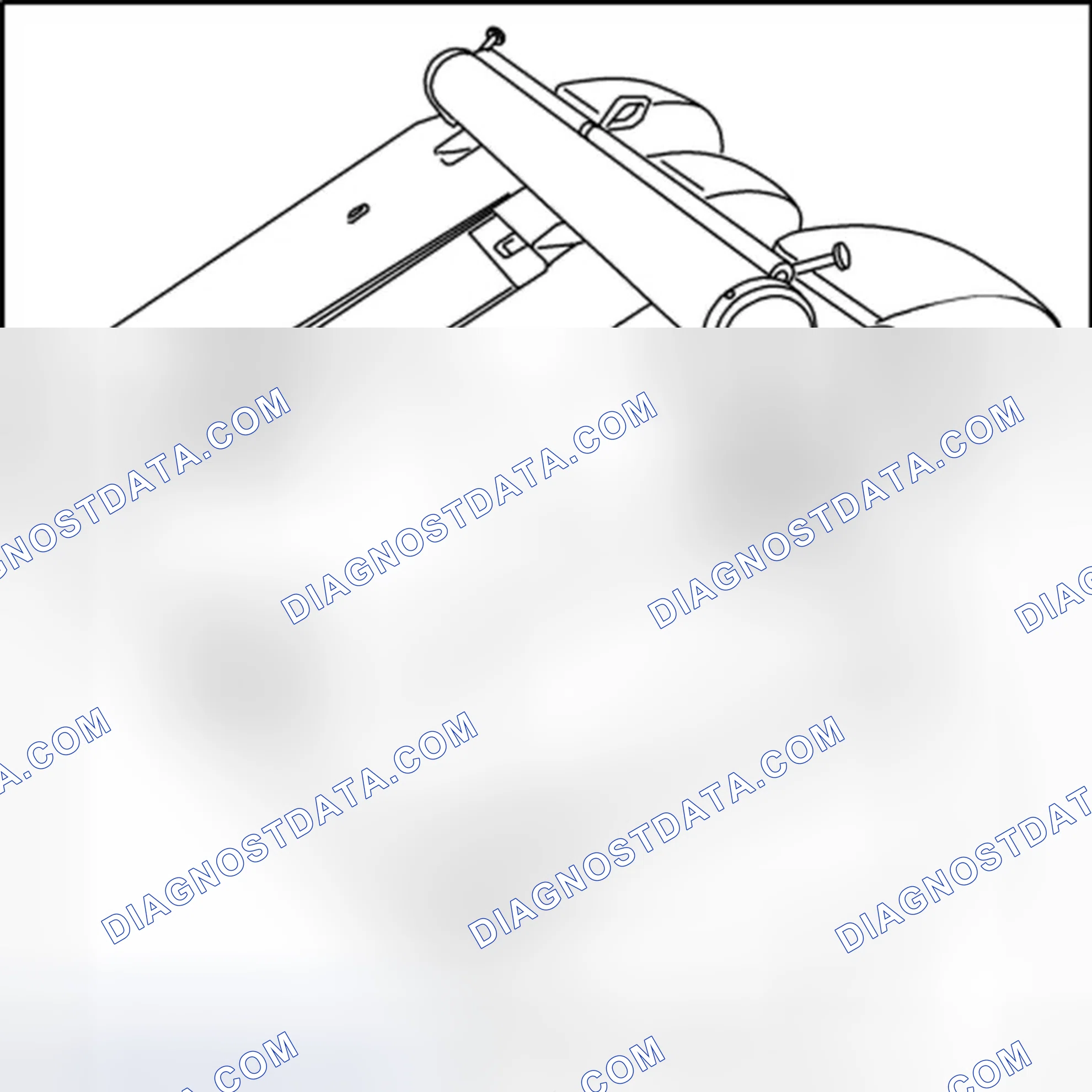 Scheme 168: Installing lock for 2/3-split folding rear backrest