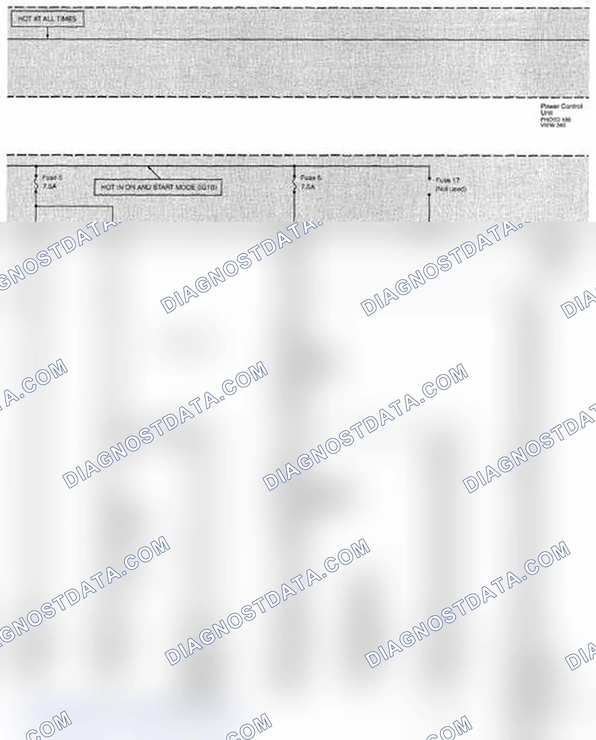 Scheme 113: Power Distribution Circuit Diagram - Keyless Access (Page 10-30)