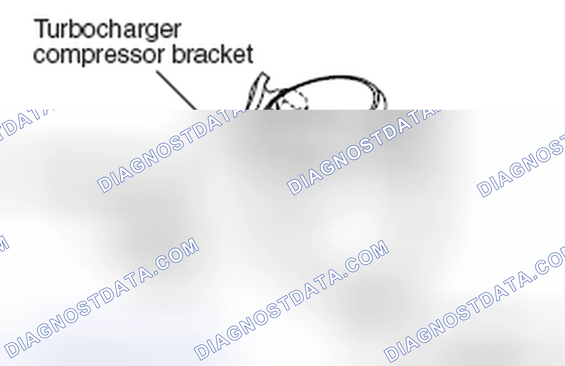 Scheme 122: >> H << TURBOCHARGER COMPRESSOR BRACKET INSTALLATION