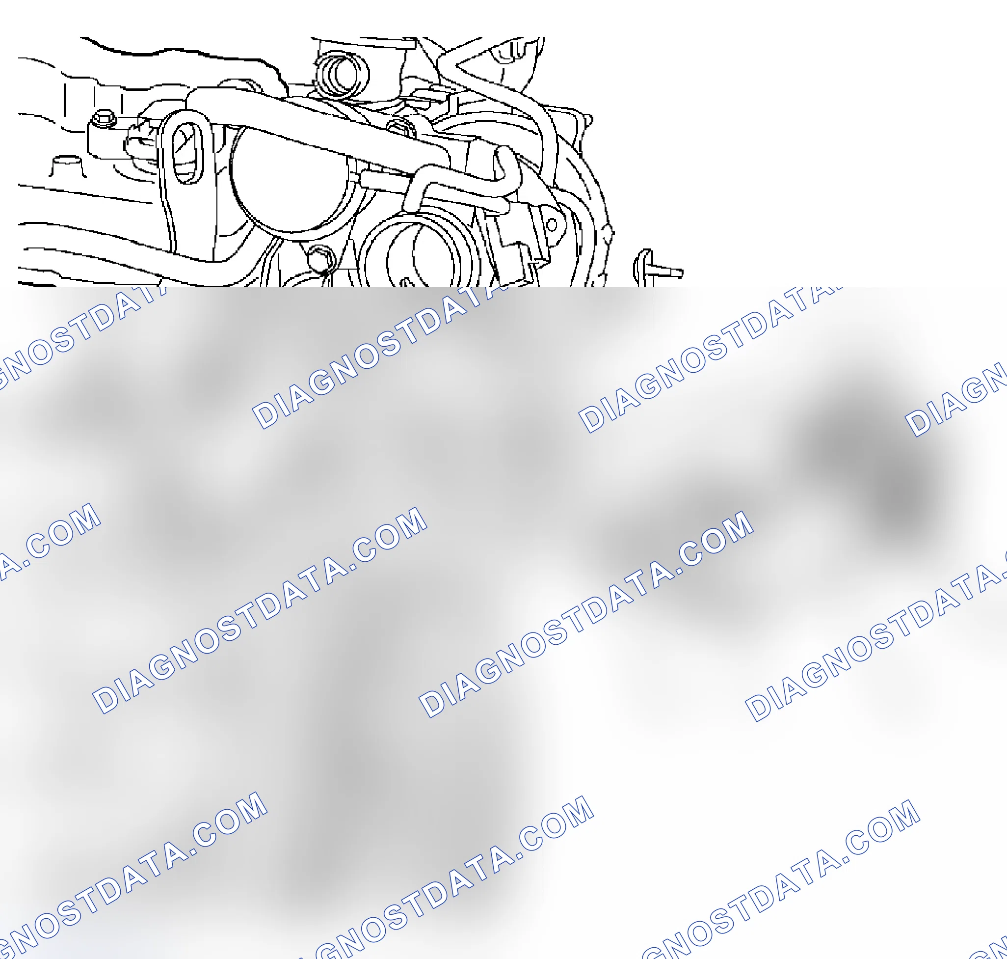Scheme 4: Exhaust Turbocharger Inlet Pipe Replacement - Bank 2 (LAU)