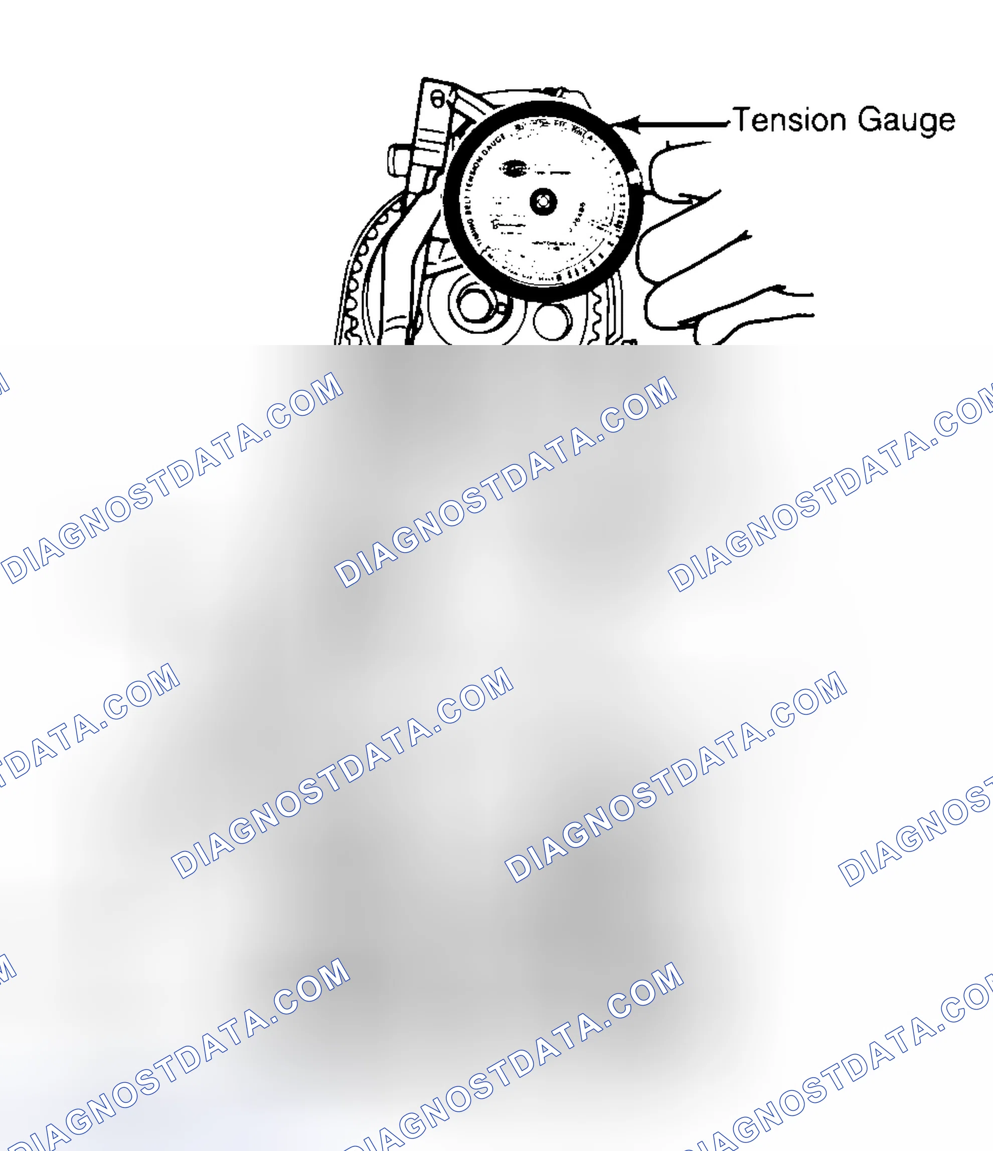 Scheme 3: Adjusting Typical Timing Belt Tension