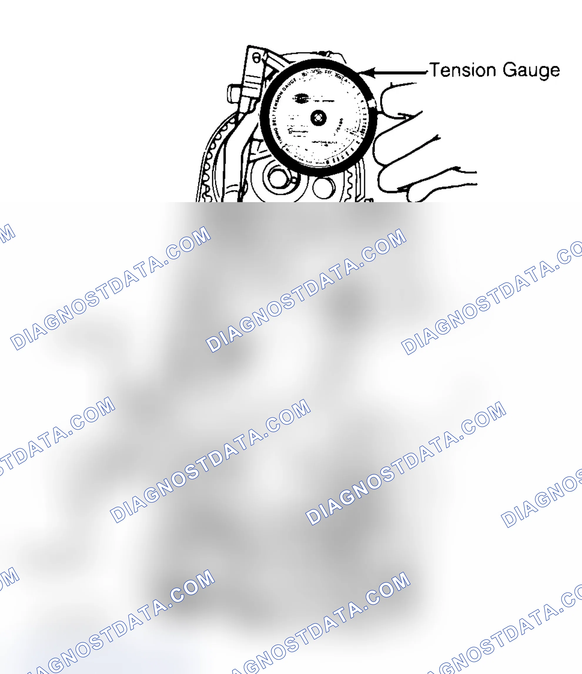 Scheme 3: Adjusting Typical Timing Belt Tension