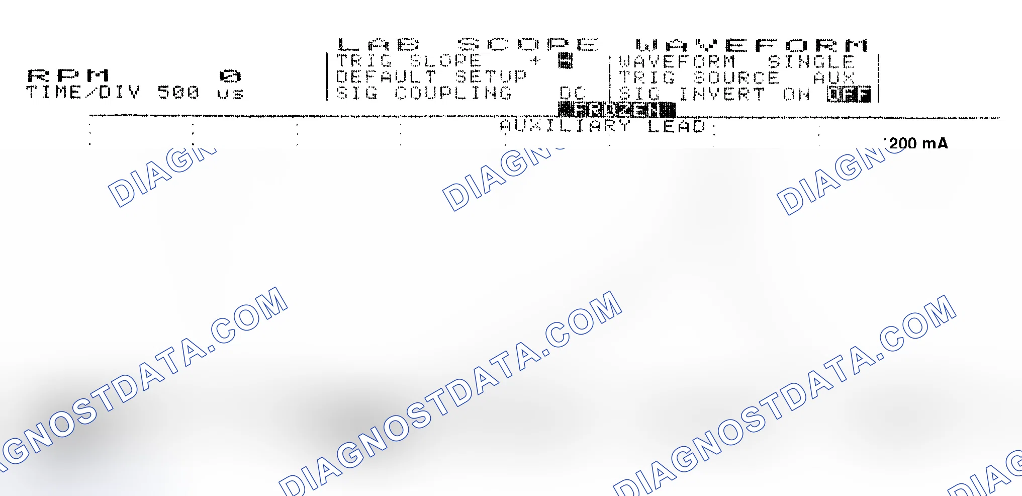 Scheme 17: Single Injector w/Normal Current Flow - Current Pattern