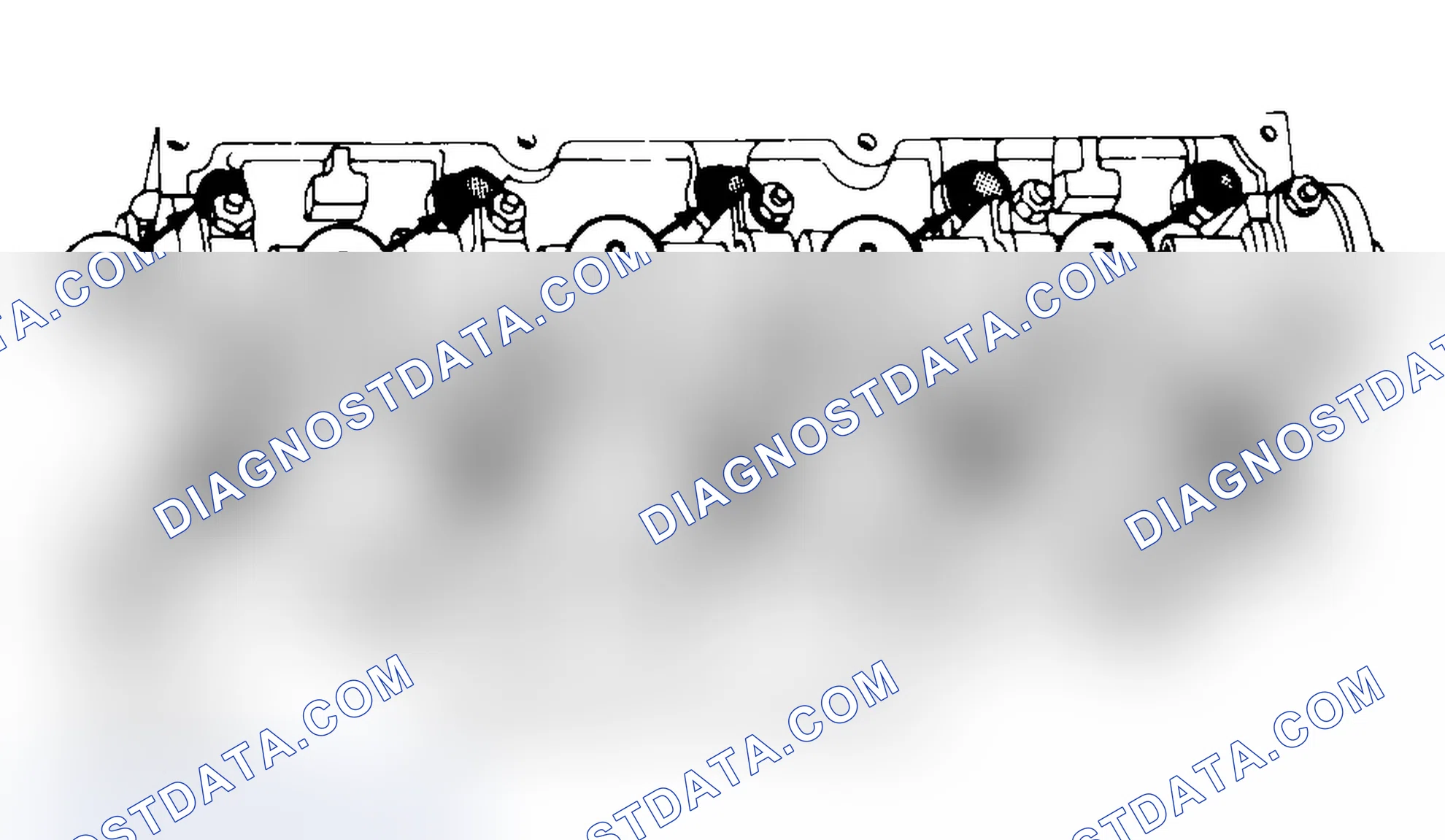 Scheme 3: Typical Cylinder Head Tightening or Loosening Sequence