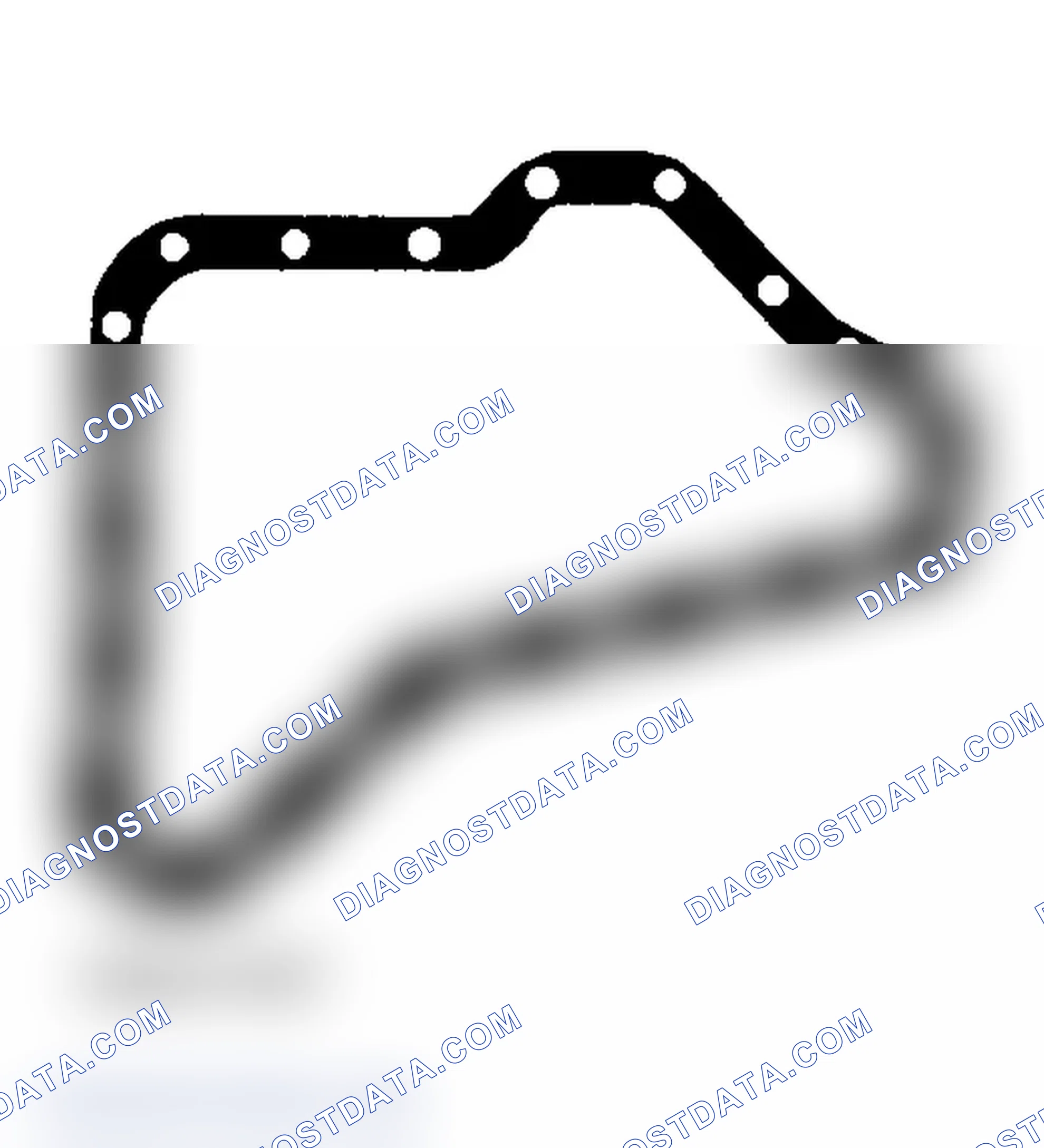 Scheme 303: OIL PAN GASKET