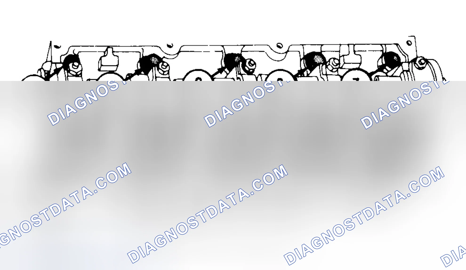 Scheme 7: Typical Cylinder Head Tightening or Loosening Sequence
