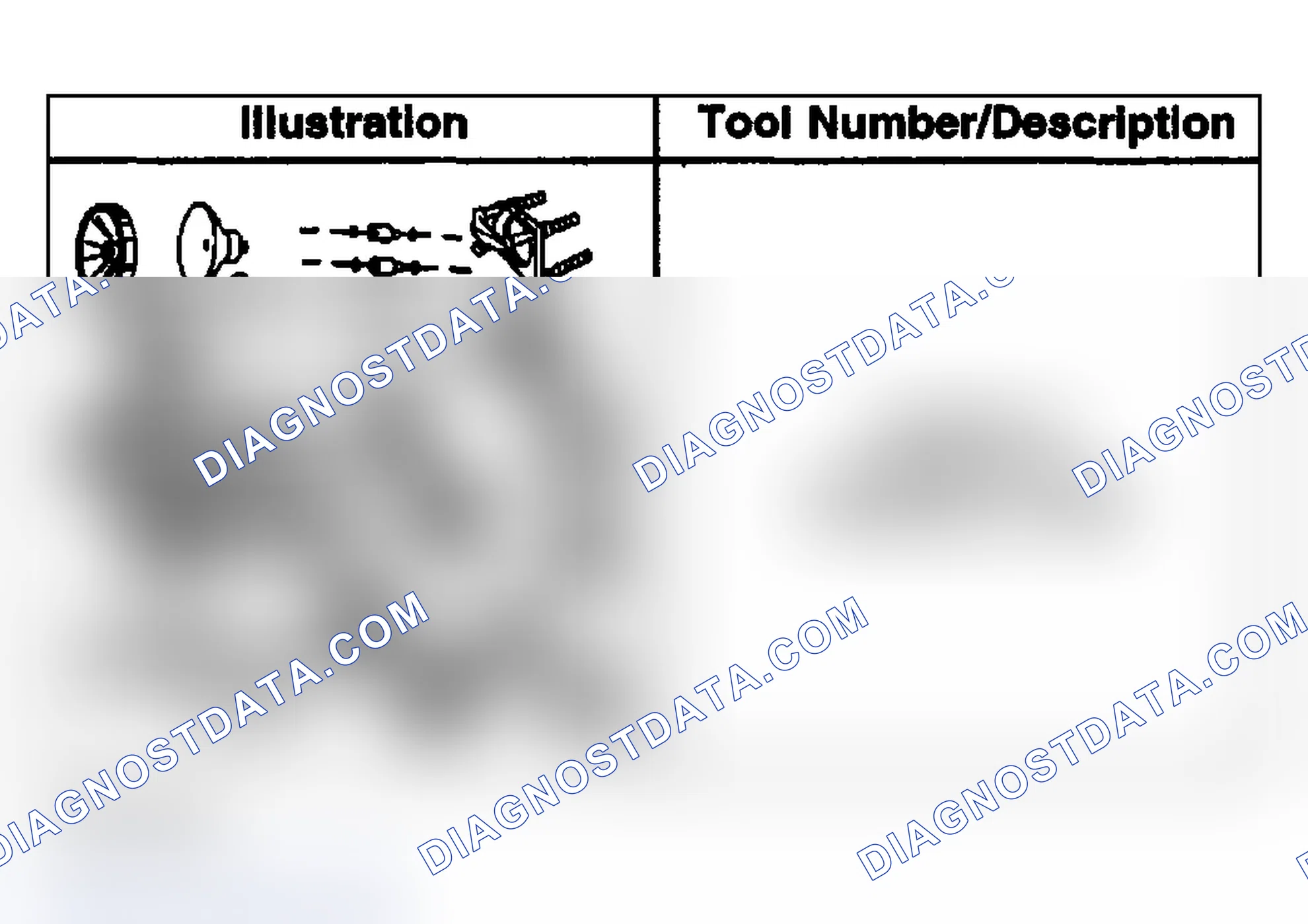 Scheme 347: Special Tools and Equipment