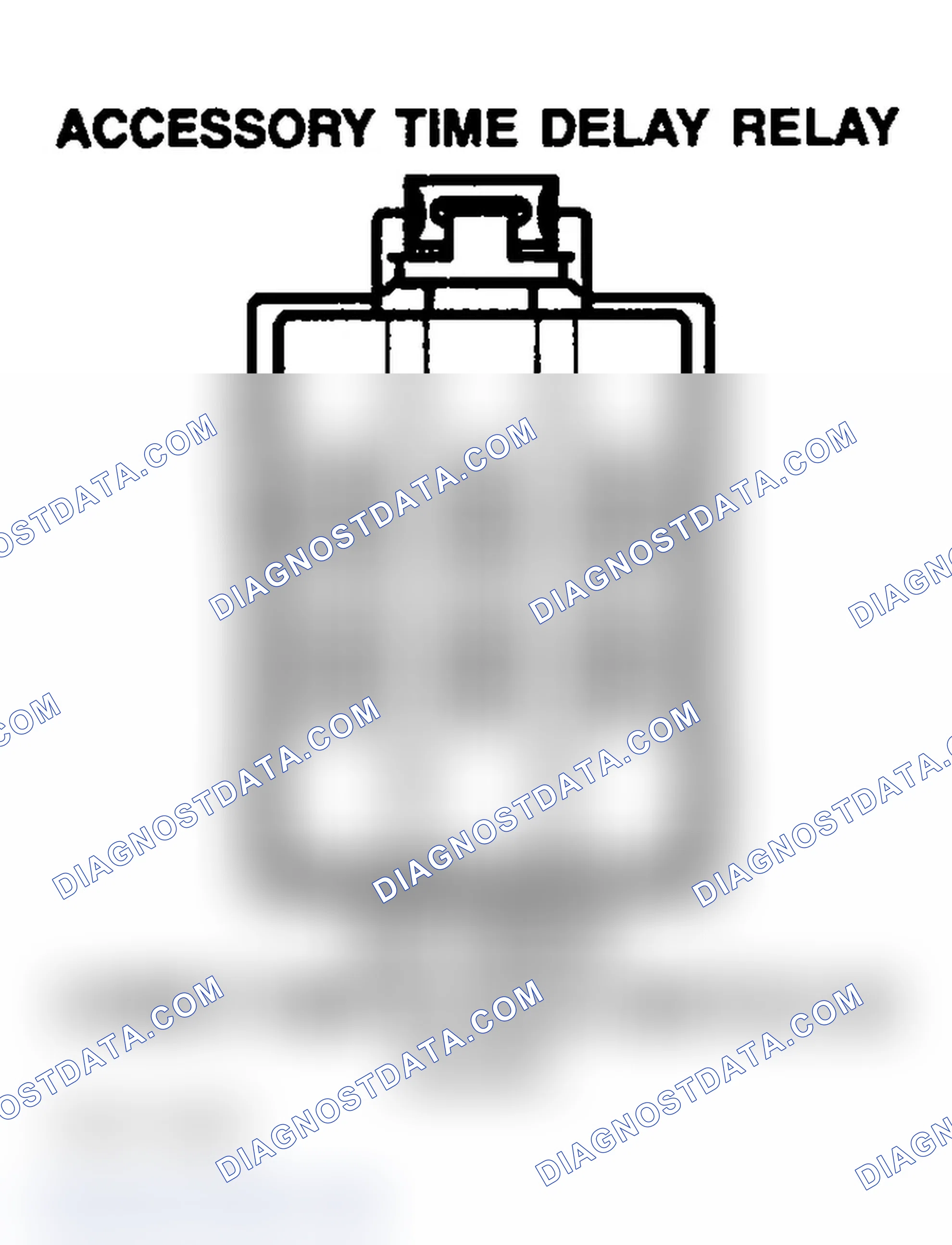Scheme 84: ACCESSORY TIME DELAY RELAY