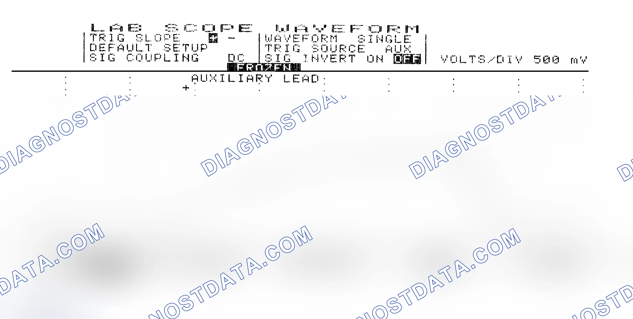 Scheme 14: Single Injector w/Excessive Current Flow - Current Pattern