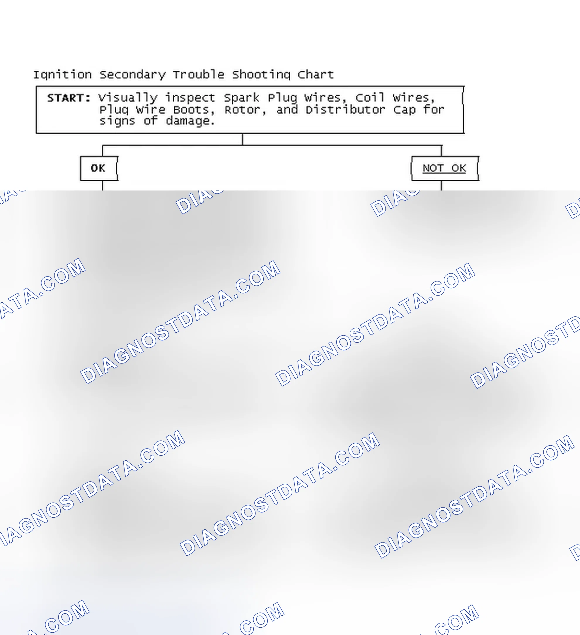Scheme 1: Ignition Secondary Trouble Shooting Chart
