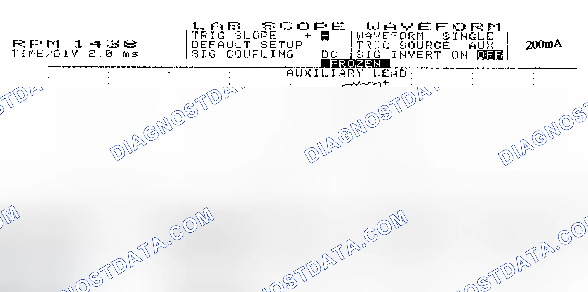 Scheme 15: Single Injector w/Normal Current Flow - Current Pattern
