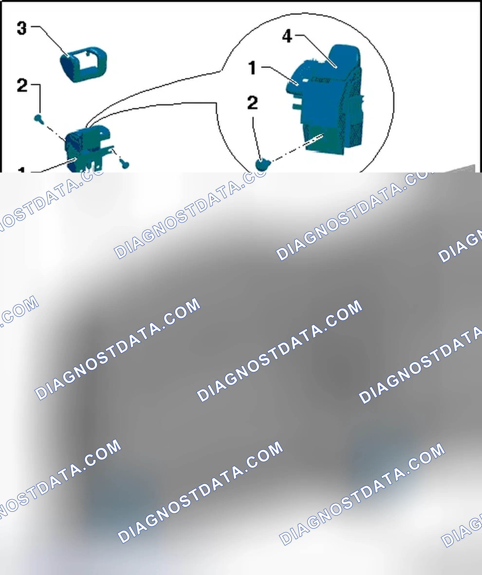 Scheme 78: LEFT OR RIGHT RELEASE ASSEMBLY OVERVIEW