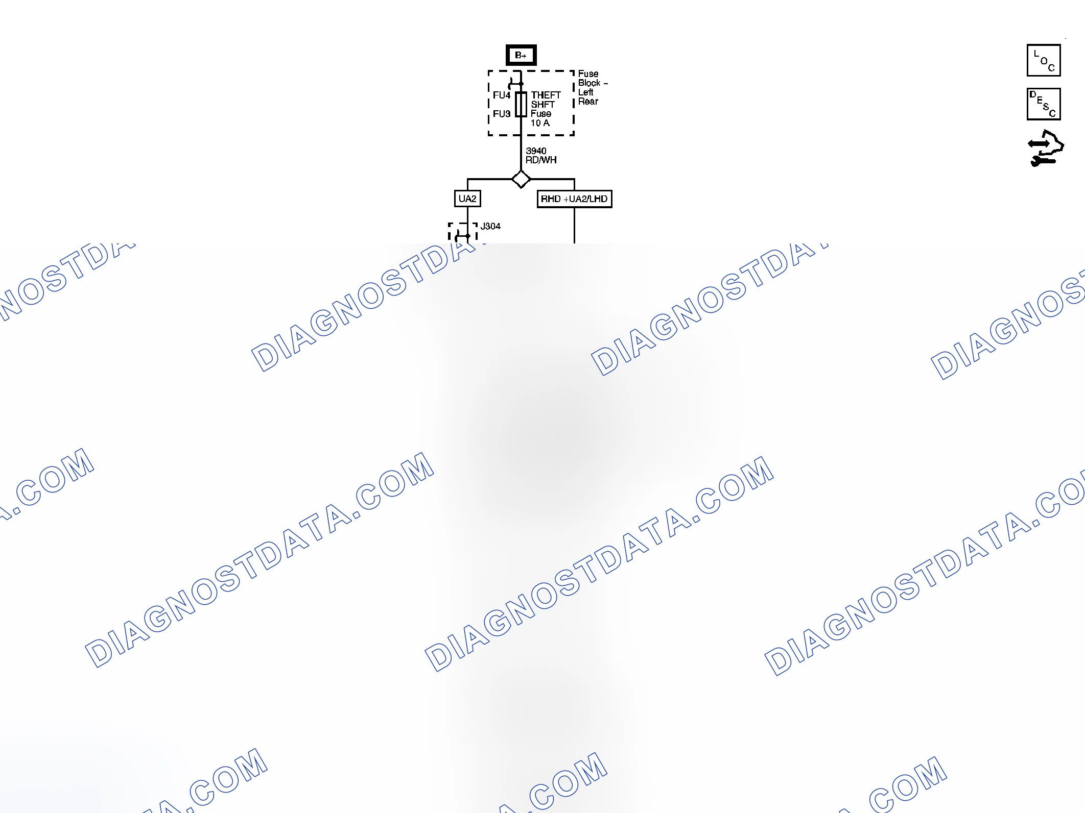 Scheme 236: Shift Lock Control Schematics