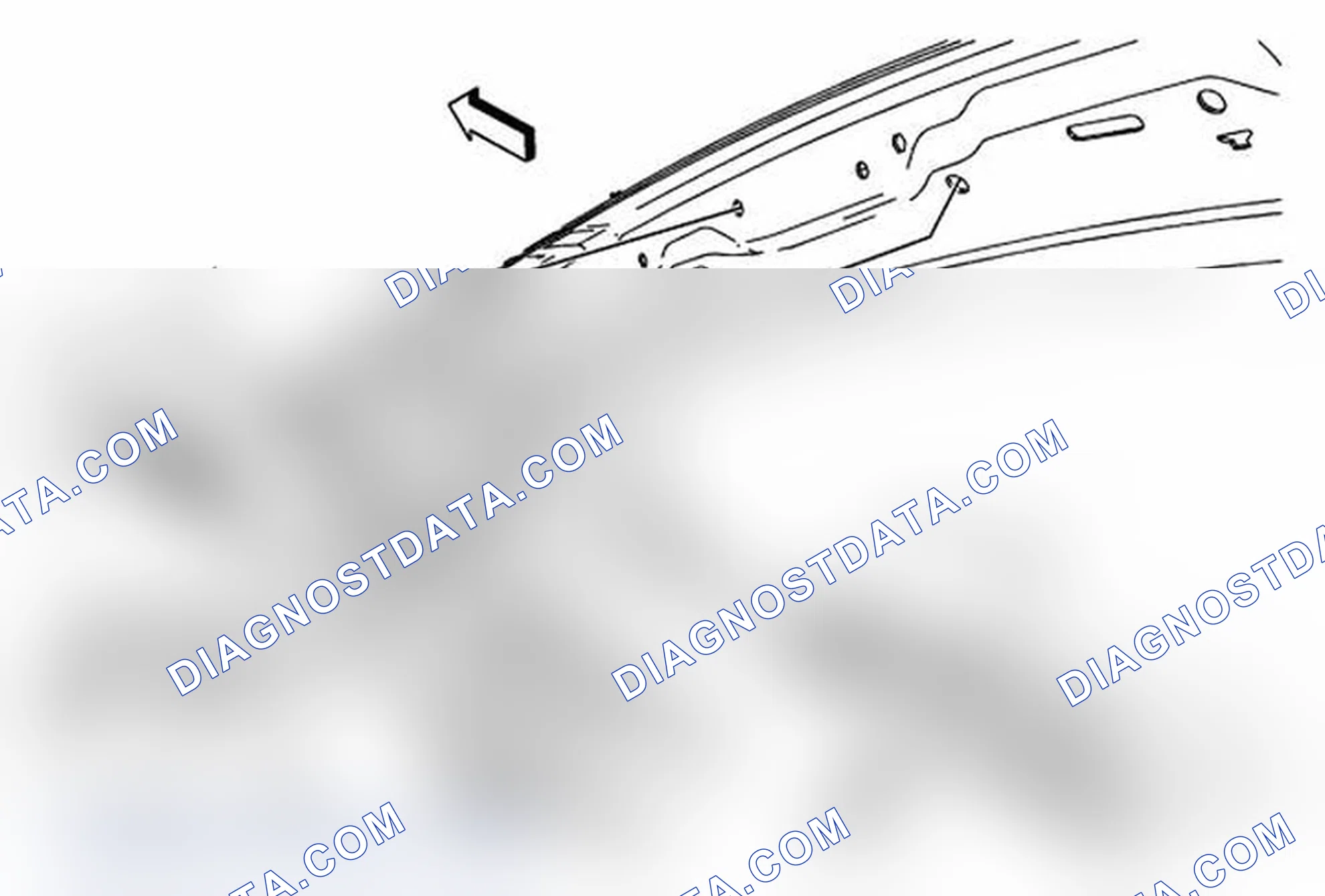 Scheme 36: Windshield Side Garnish Molding Replacement
