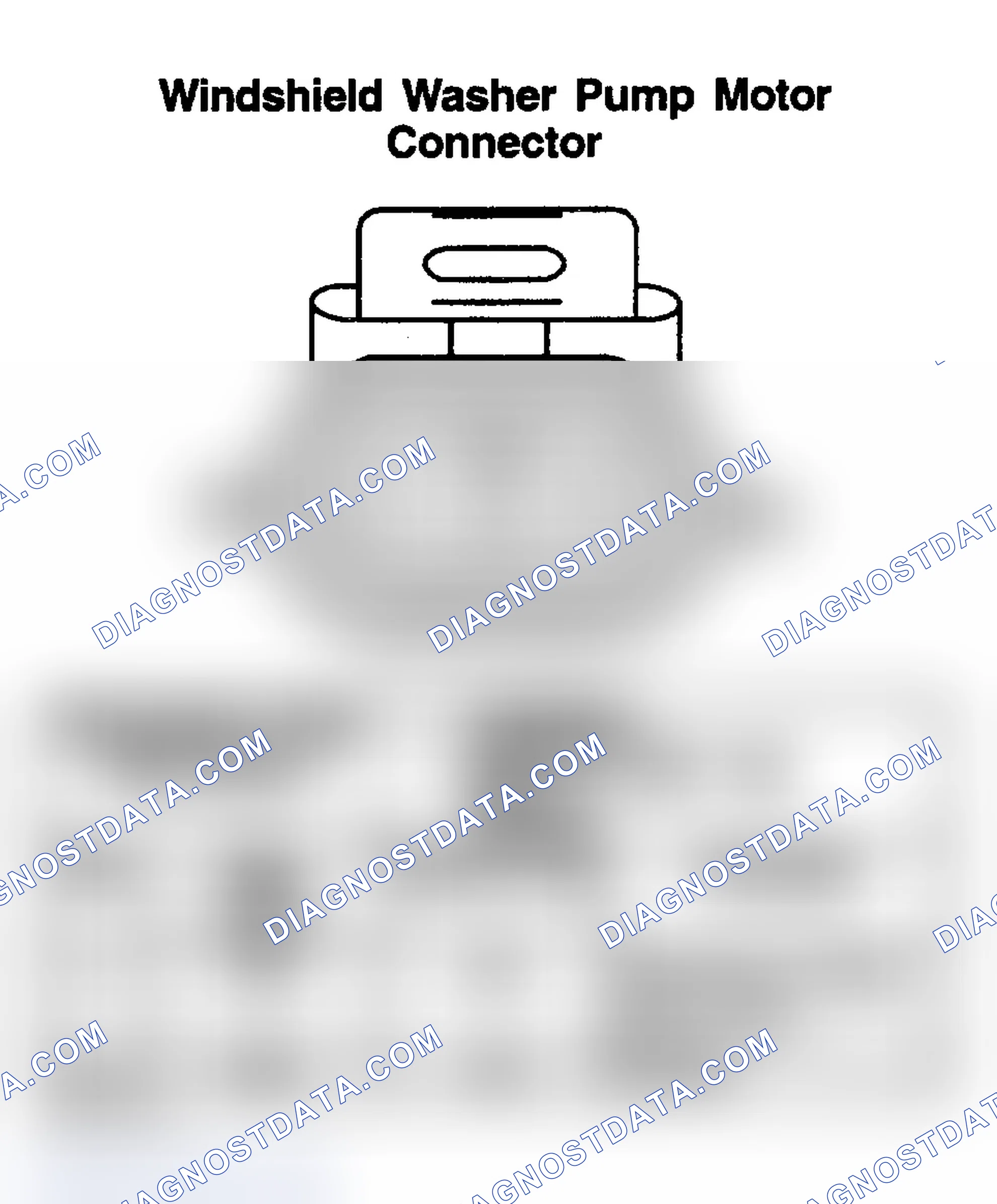 Scheme 262: WINDSHIELD WASHER PUMP MOTOR