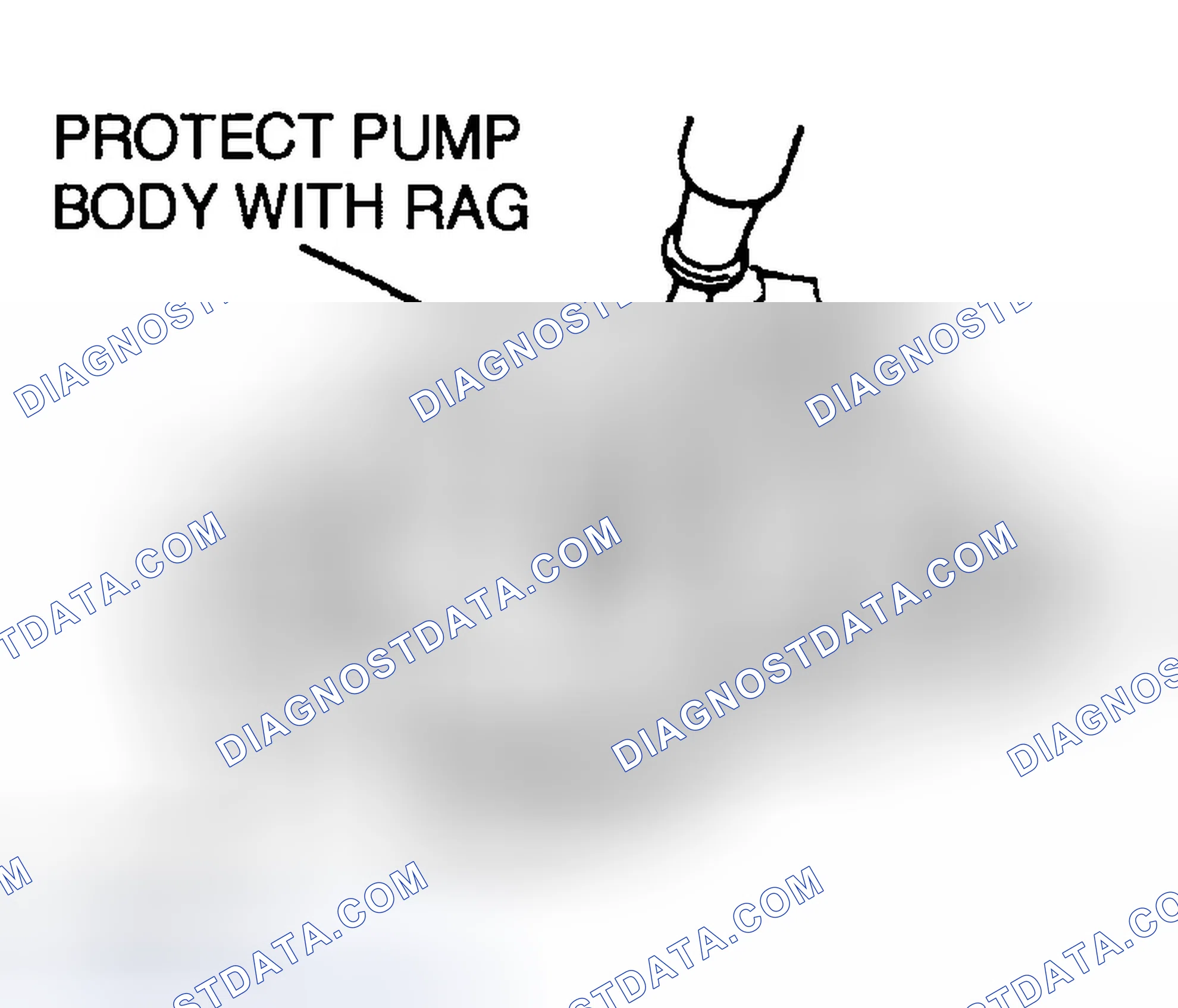 Scheme 23: Oil Pump Removal Note