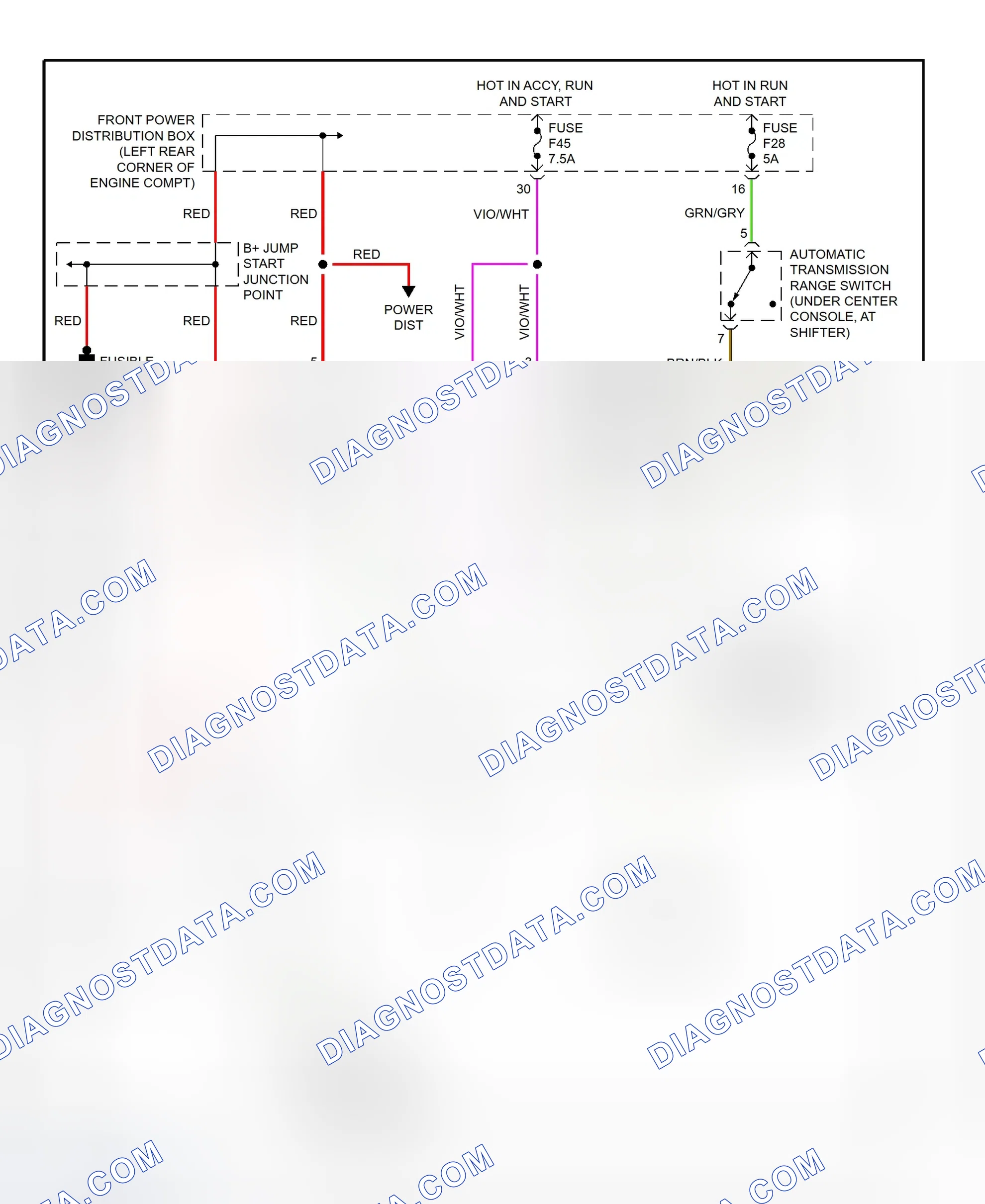 Scheme 3: Starting System Wiring Diagram (1999 318ti)