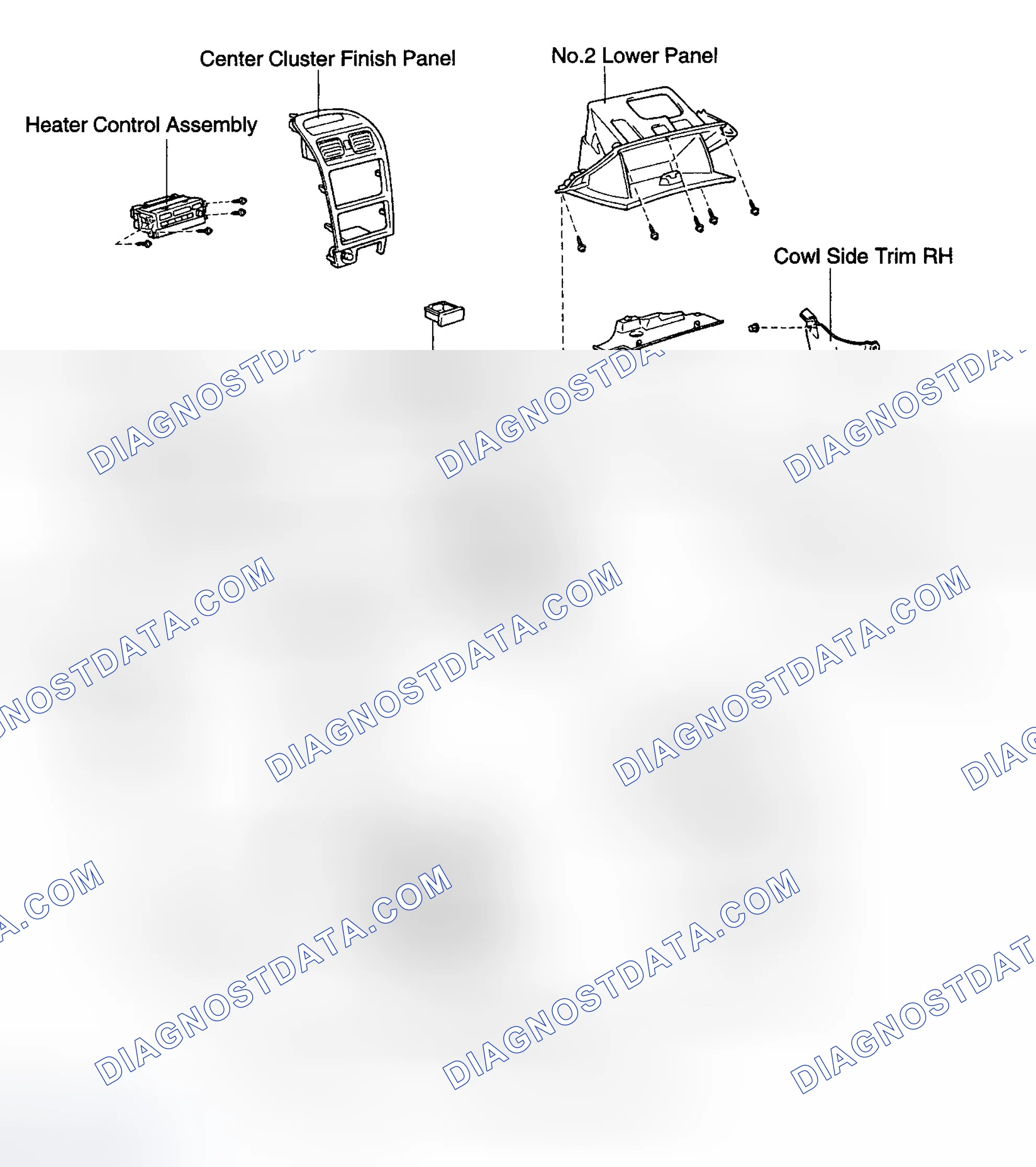 Scheme 208: Removal & Installation (Toyota Camry Solara)