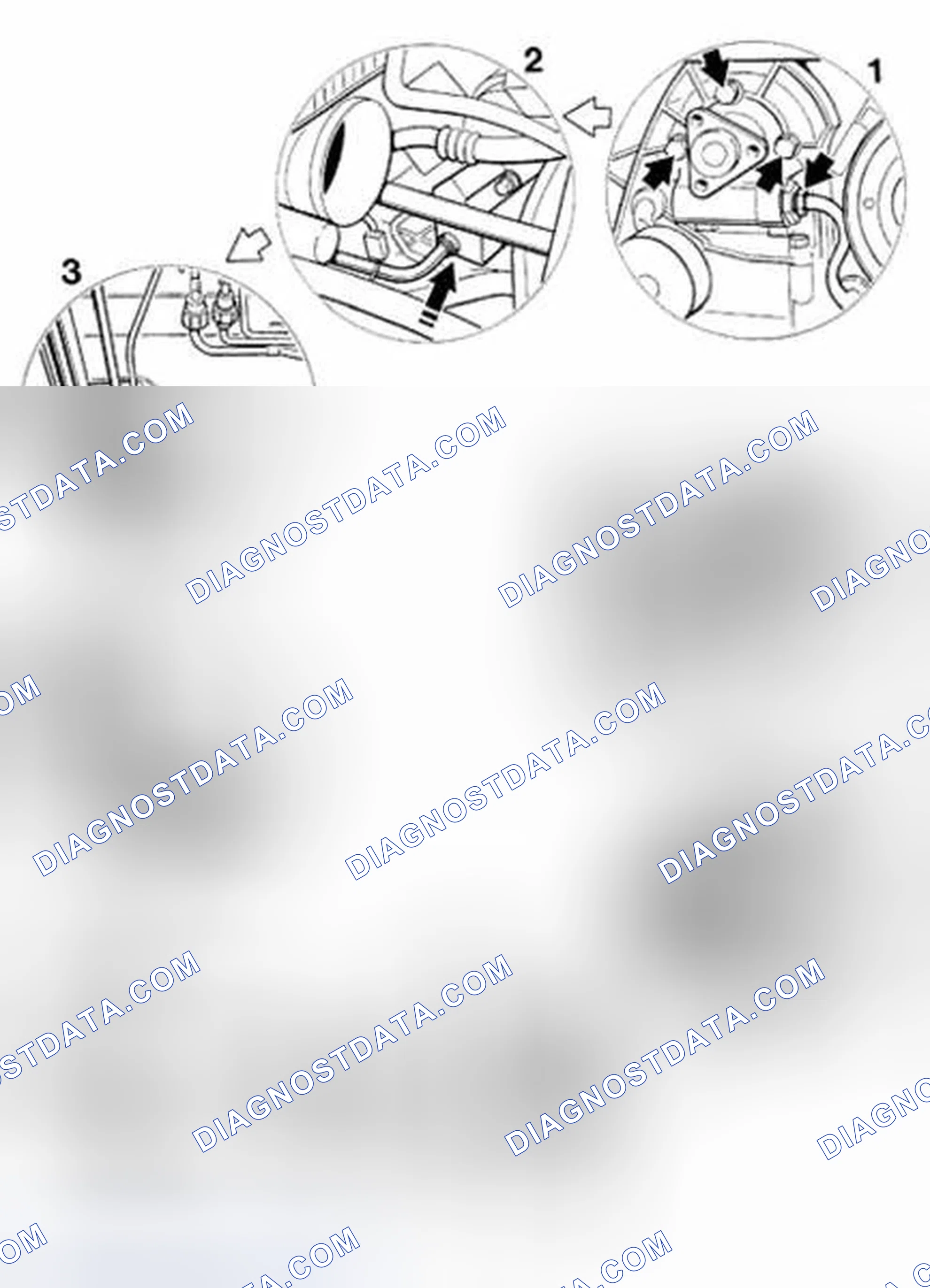 Scheme 624: INSTALLING BELT TENSIONER